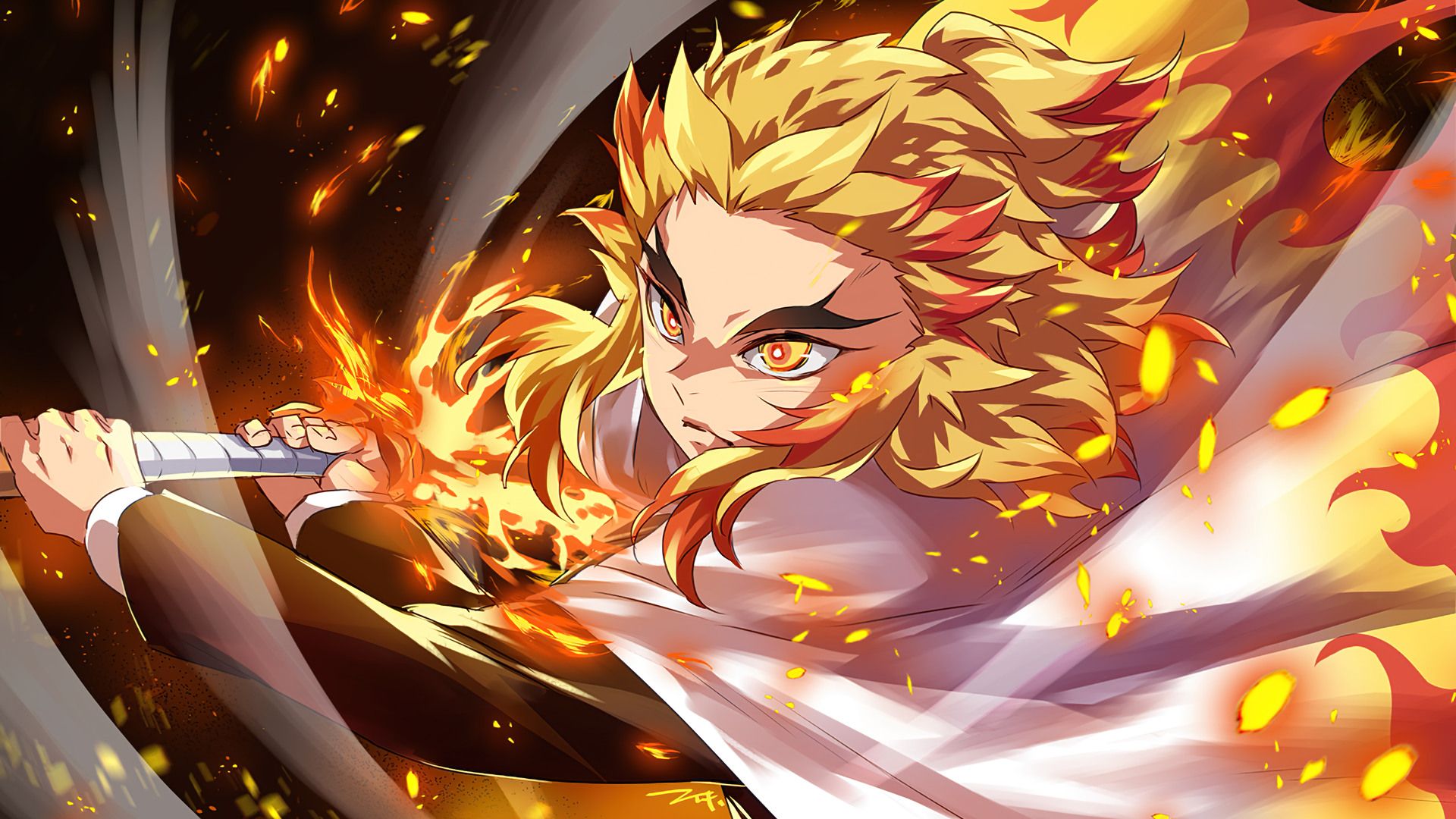 Kyojuro Rengoku Dopest Wallpapers