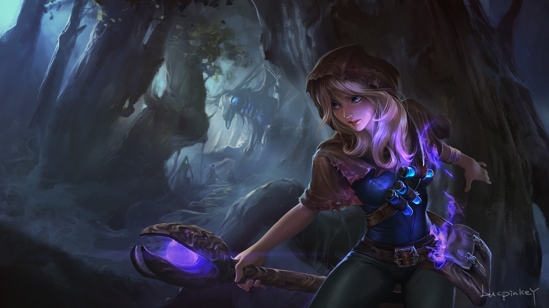 League Of Legends Magic Lux Wallpapers