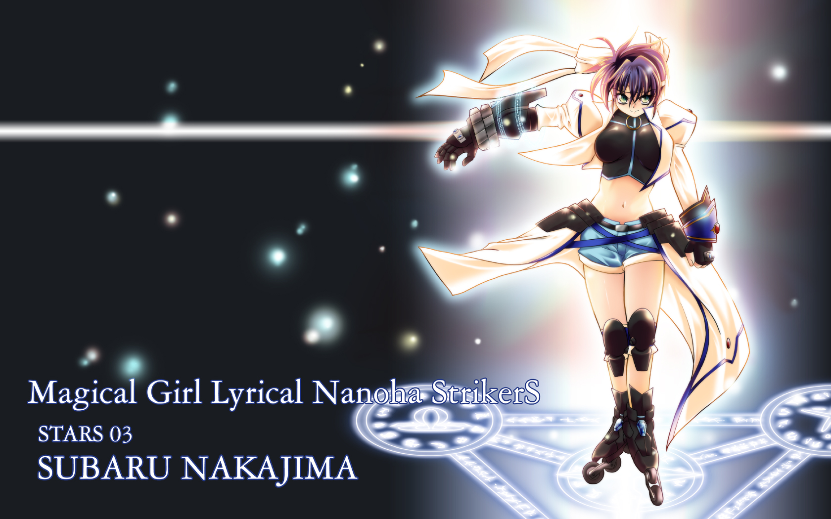 Magical Girl Lyrical Nanoha Strikers Wallpapers