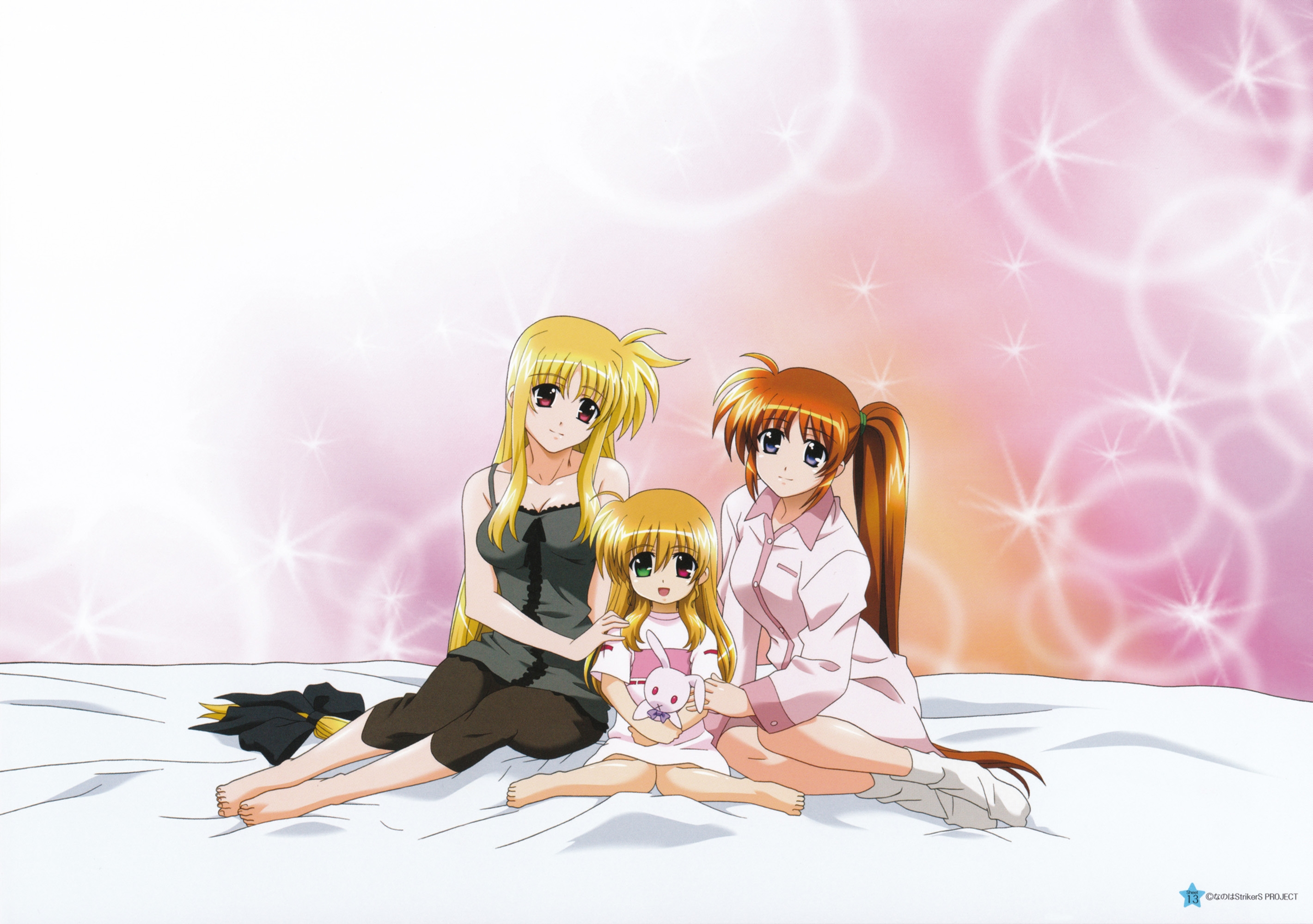 Magical Girl Lyrical Nanoha Strikers Wallpapers