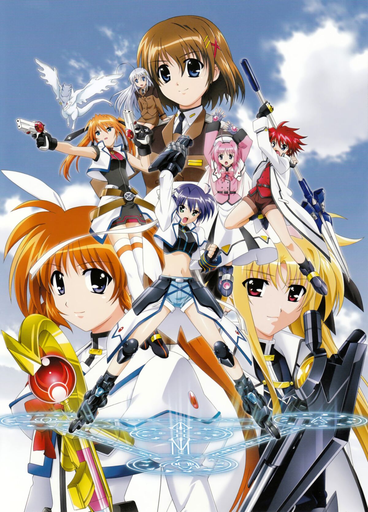 Magical Girl Lyrical Nanoha Strikers Wallpapers