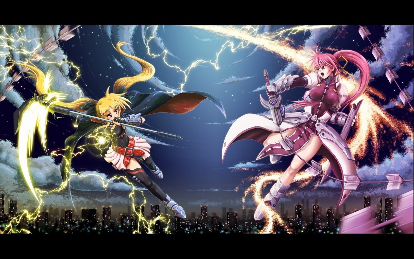 Magical Girl Lyrical Nanoha Strikers Wallpapers