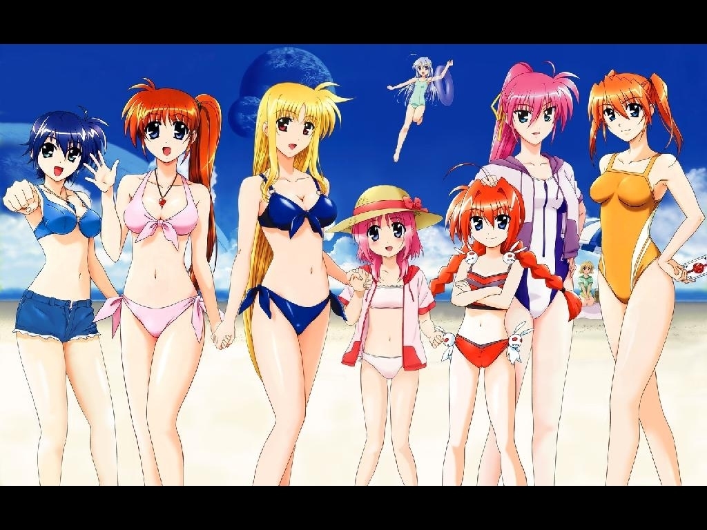 Magical Girl Lyrical Nanoha Strikers Wallpapers