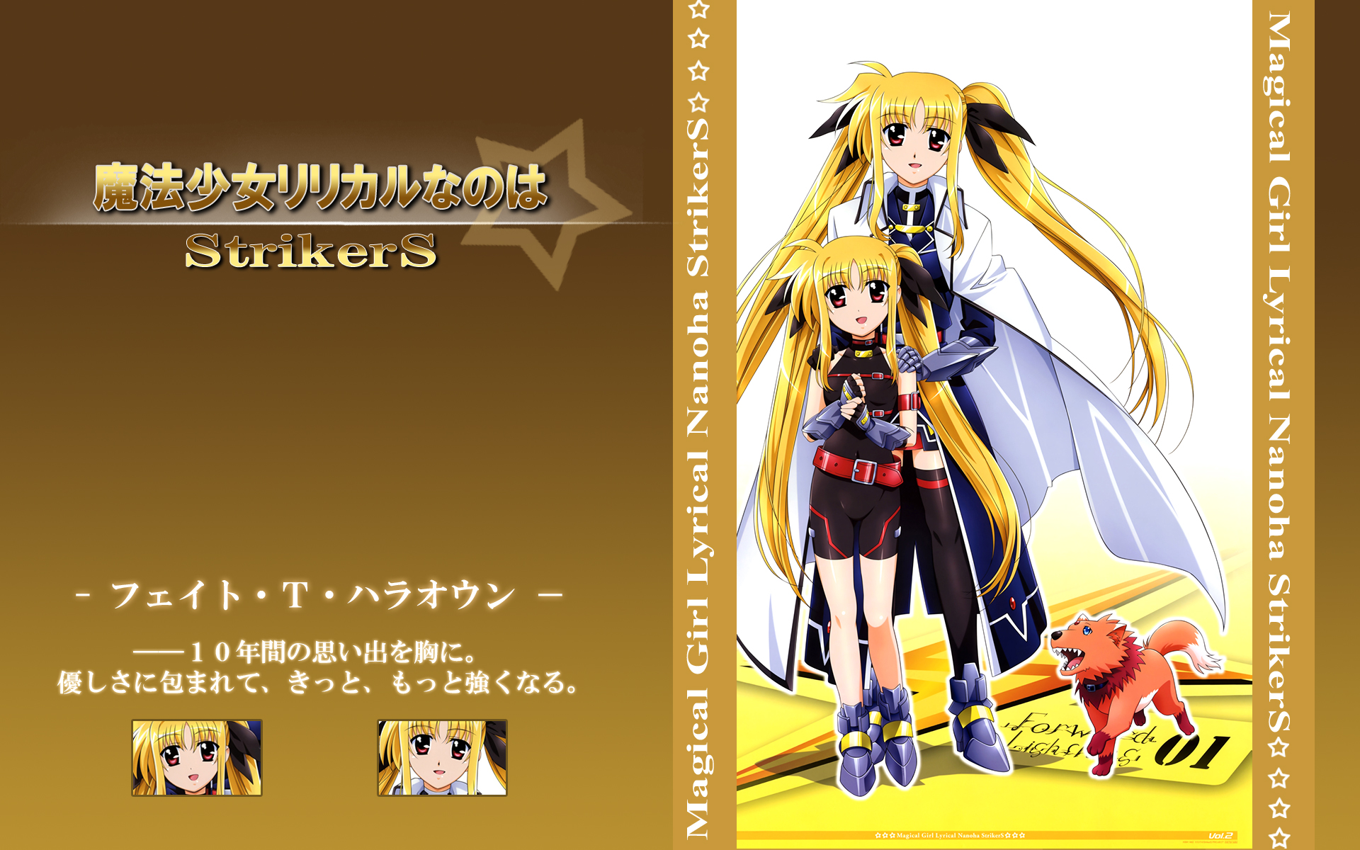 Magical Girl Lyrical Nanoha Strikers Wallpapers