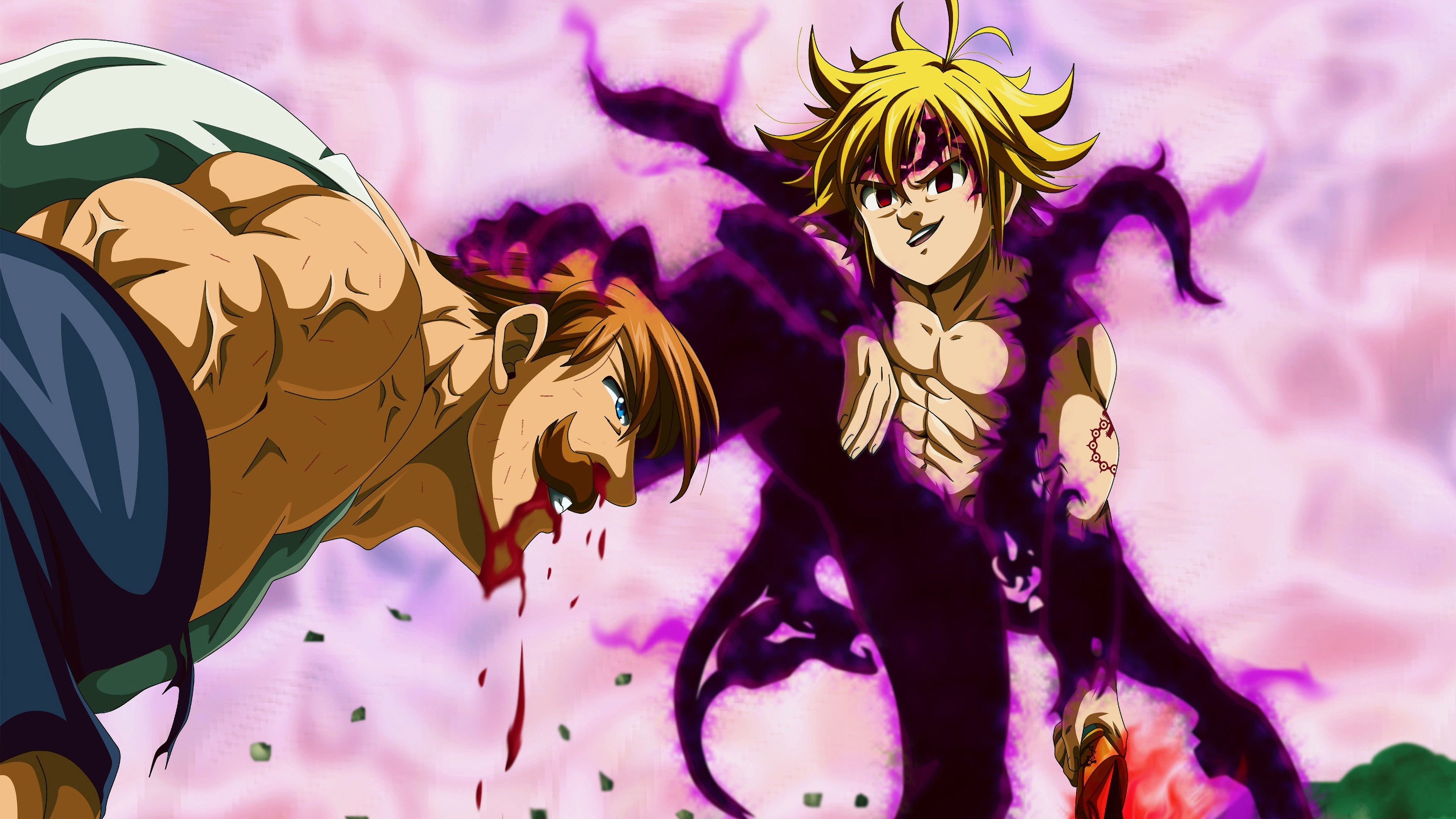 Meliodas From Demon The Seven Deadly Sins Wallpapers