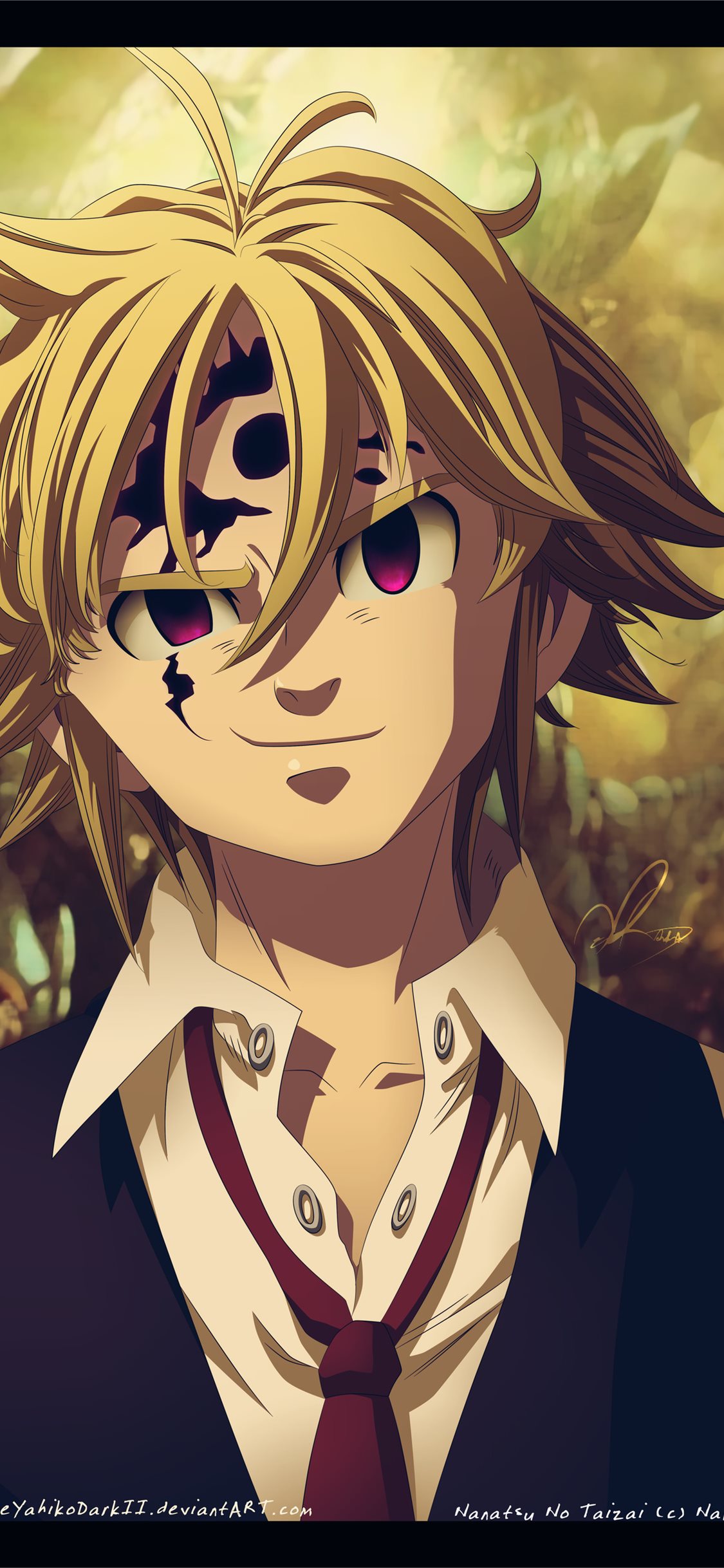 Meliodas From Demon The Seven Deadly Sins Wallpapers