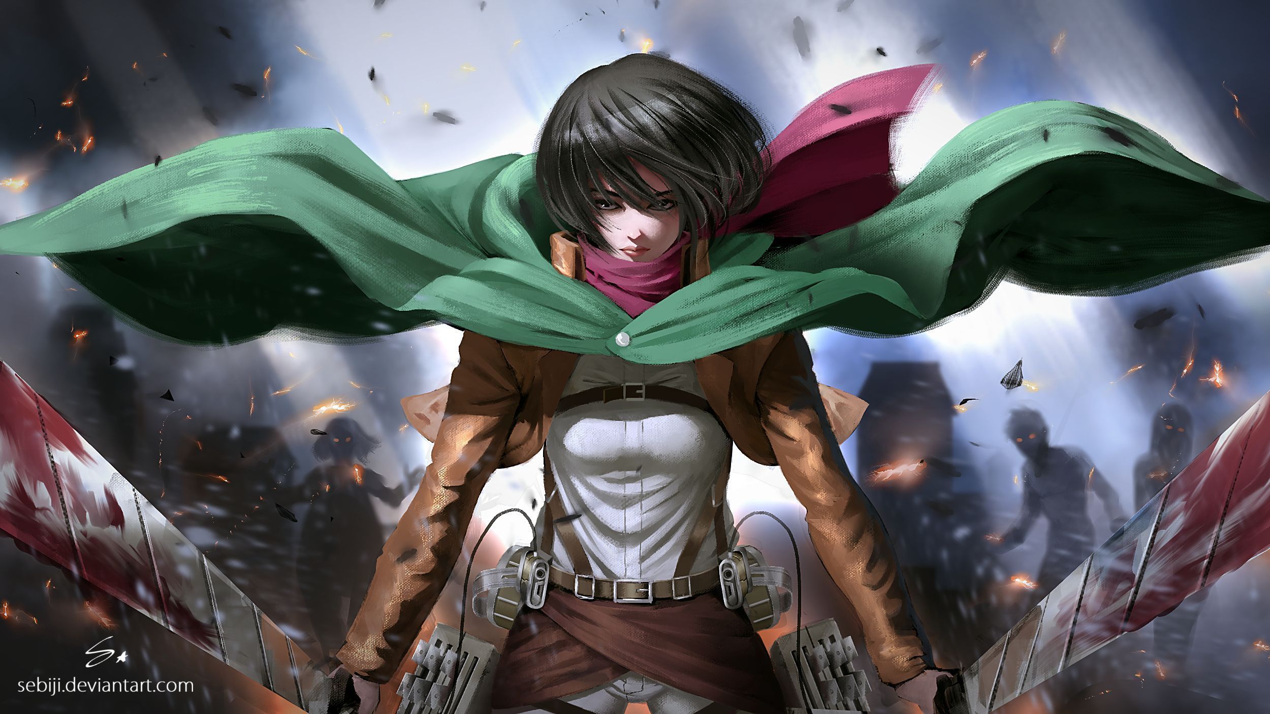 Mikasa Ackerman Anime Wallpapers