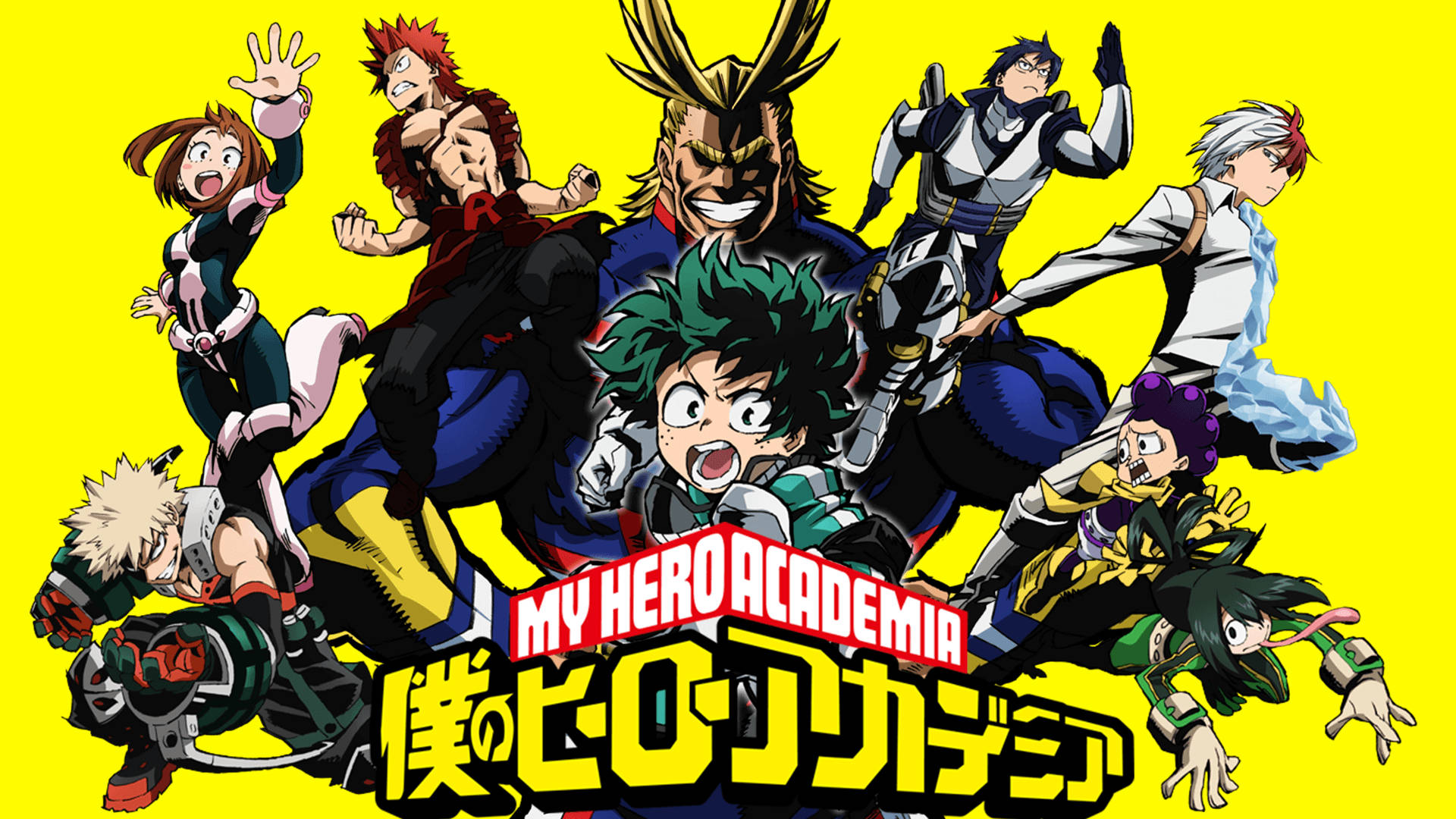 My Hero Academia All Character Poster Wallpapers