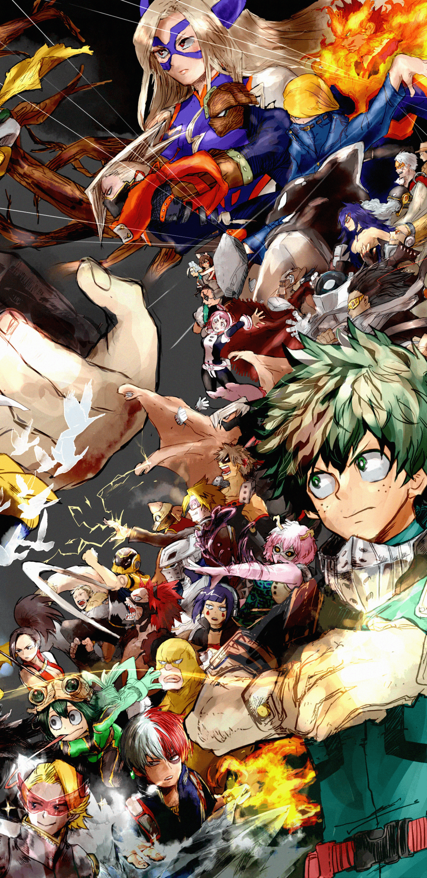 My Hero Academia All Character Poster Wallpapers