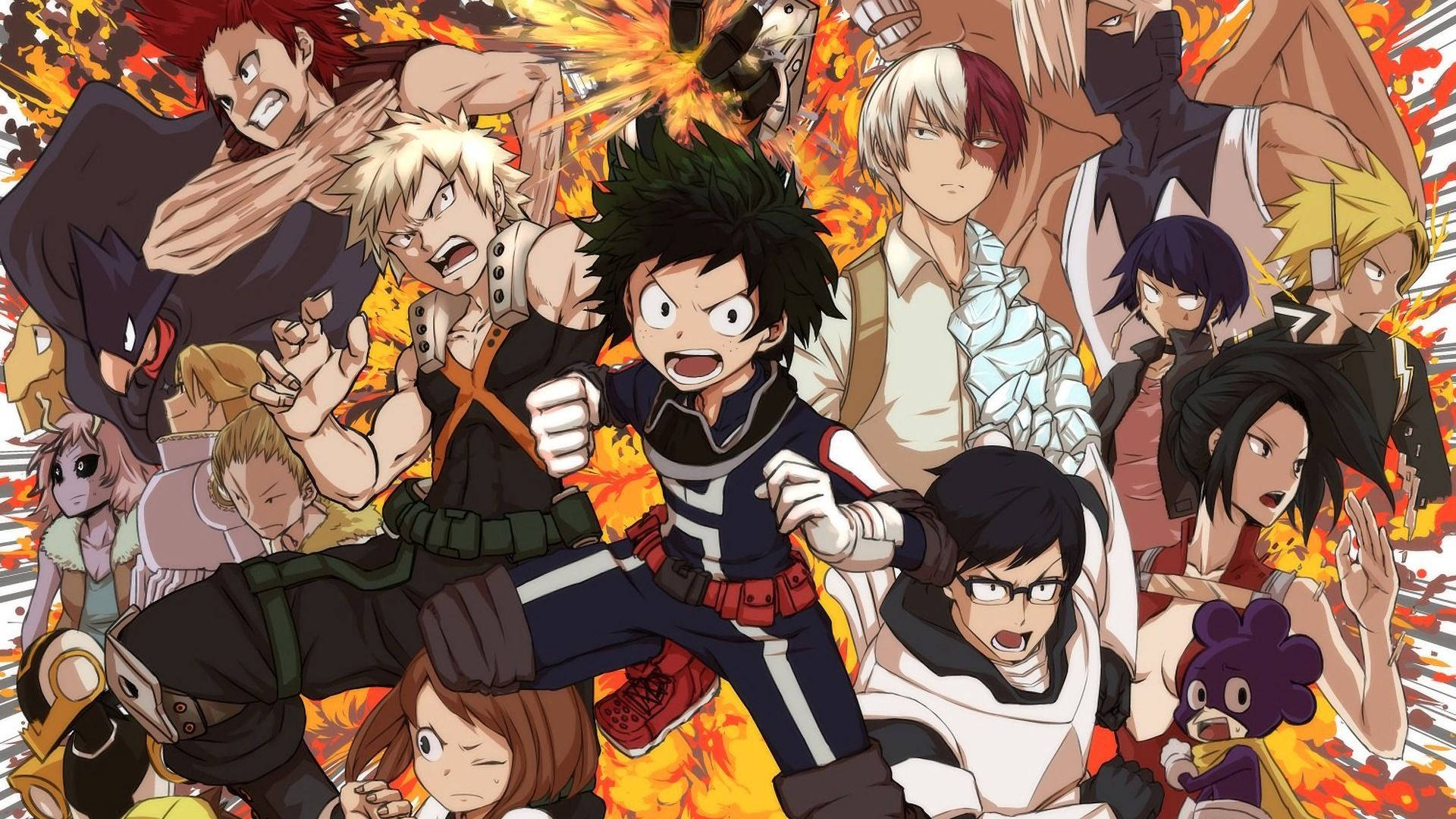 My Hero Academia All Character Poster Wallpapers