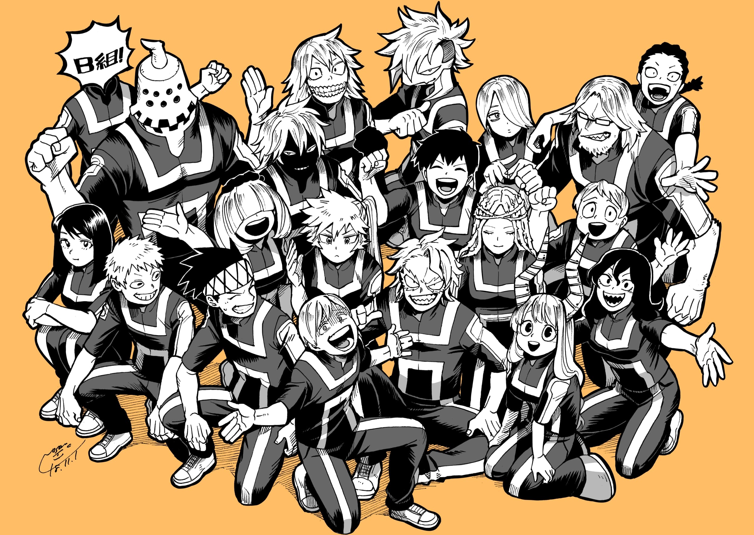 My Hero Academia Class 1A Wallpapers