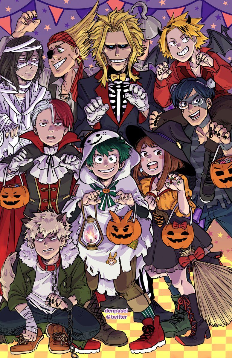 My Hero Academia Halloween Wallpapers