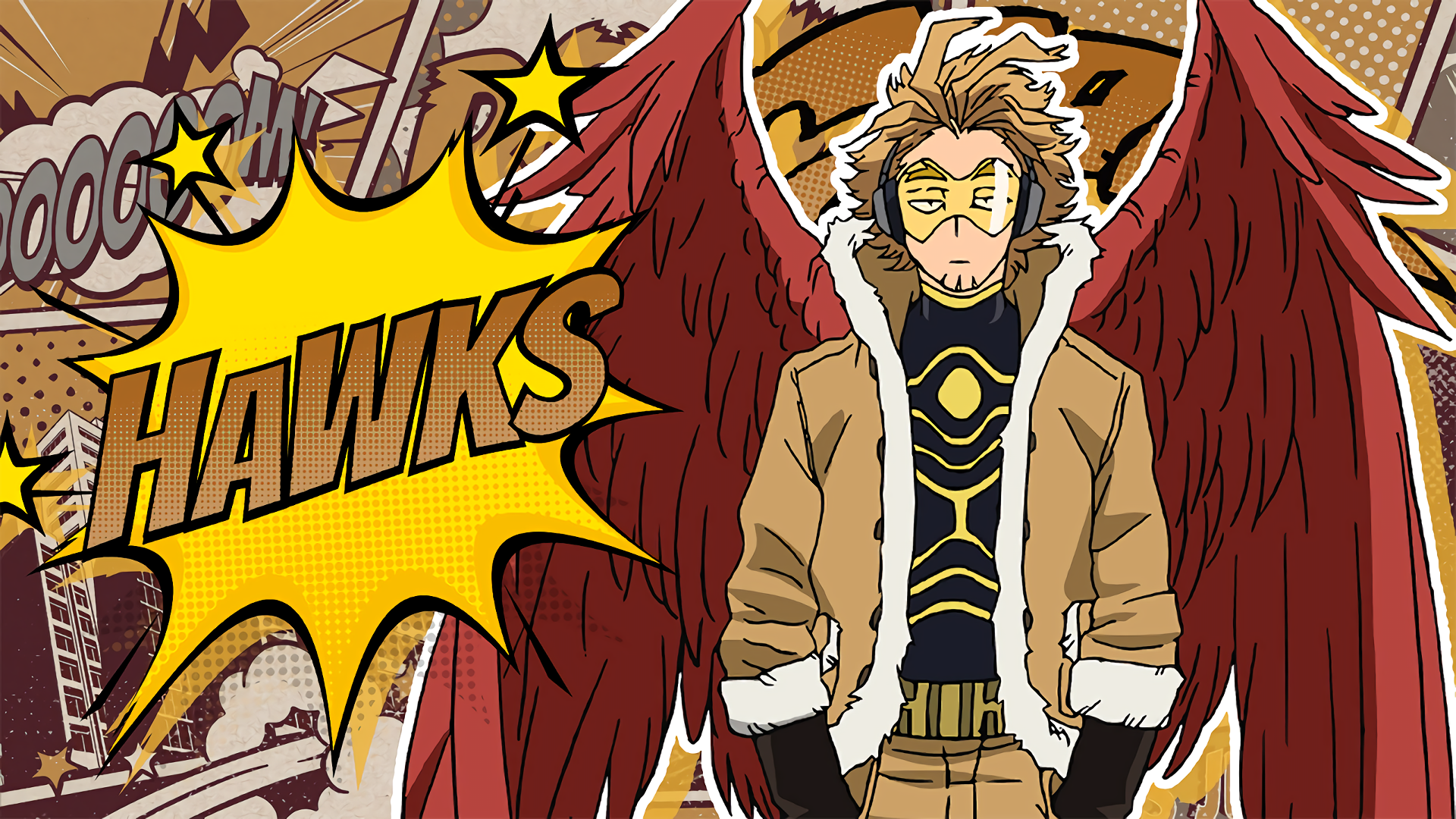 My Hero Academia Hawks Wallpapers