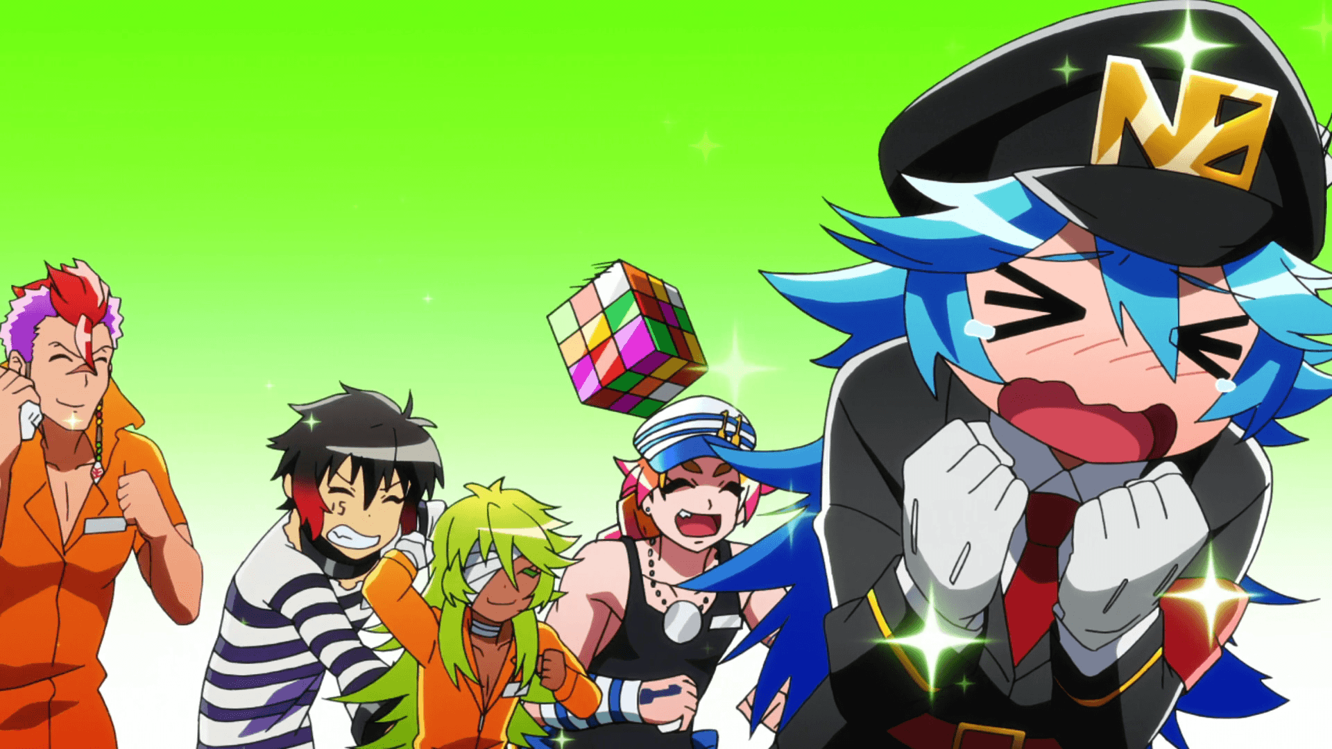 Nanbaka Anime Minimalist Wallpapers