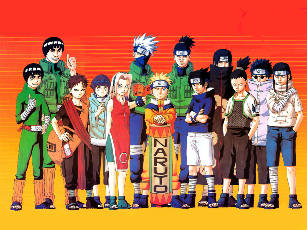 Naruto And Friends Wallpapers