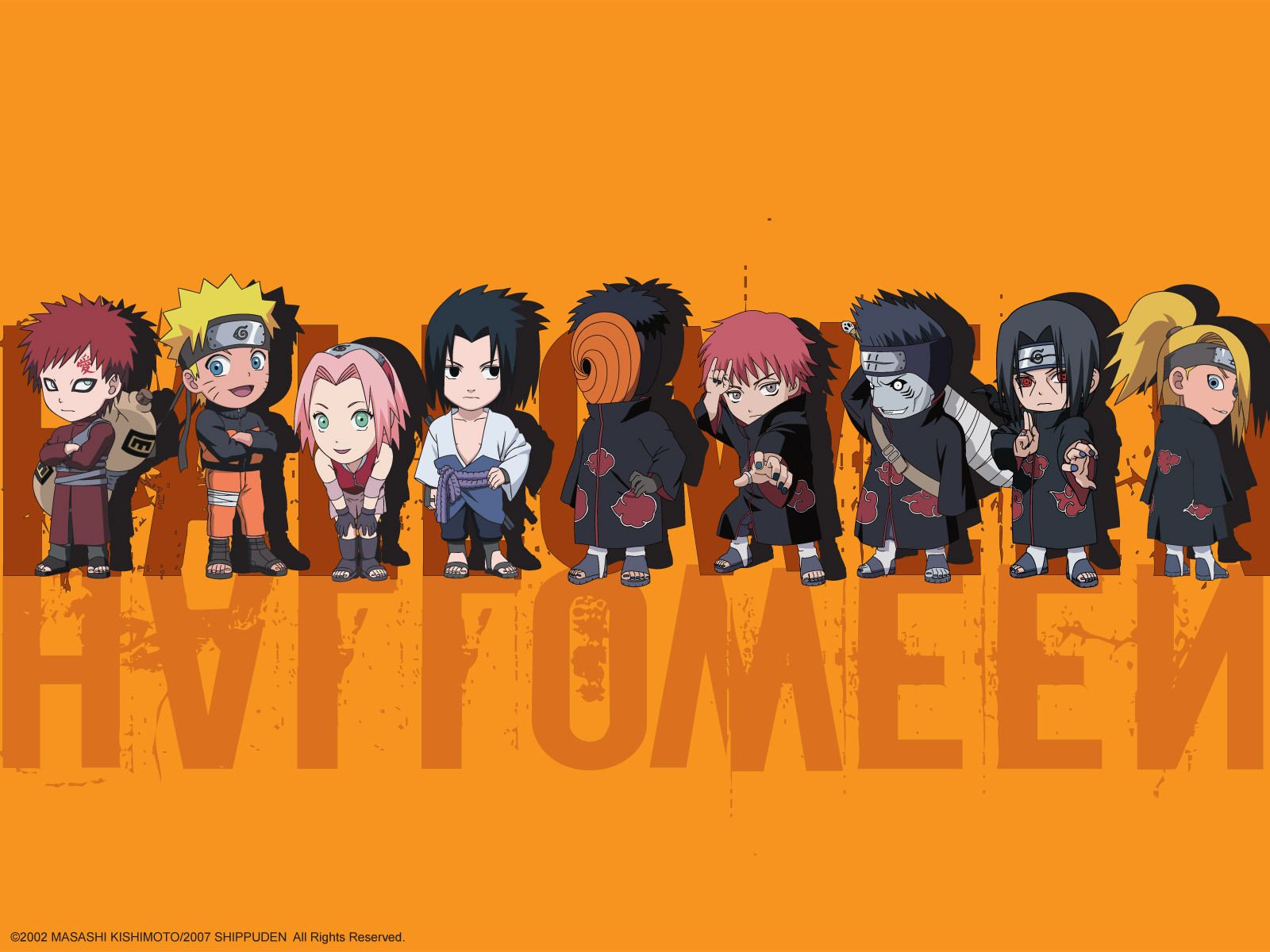 Naruto And Gaara Chibi Wallpapers