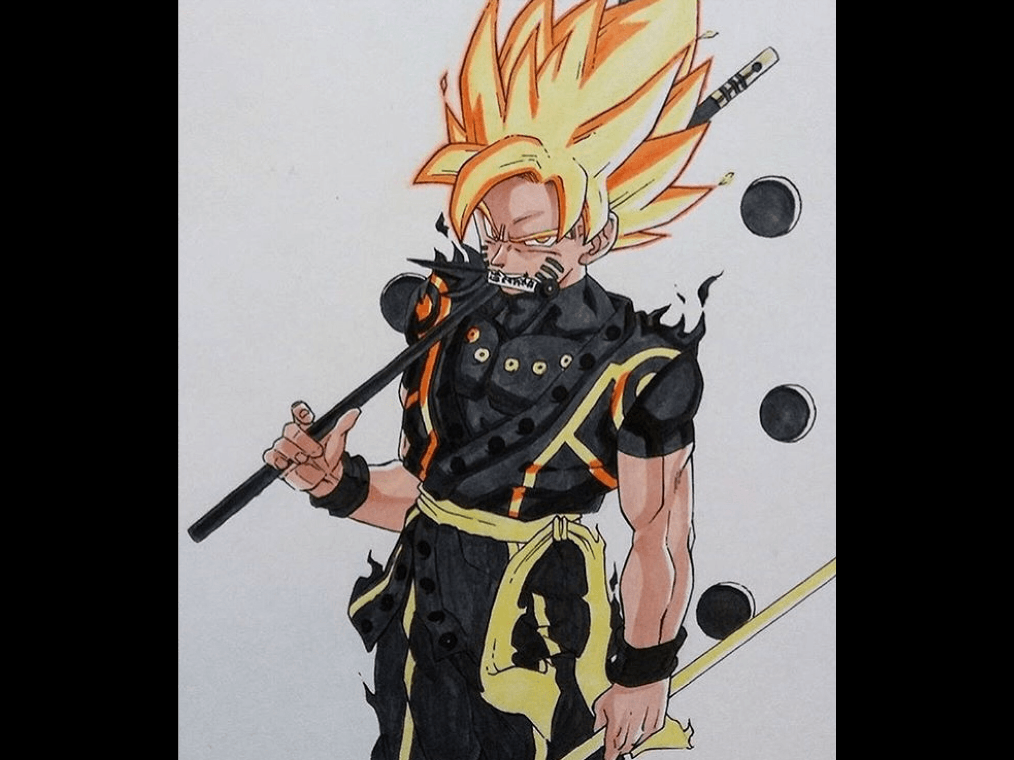 Naruto And Goku Fusion Wallpapers