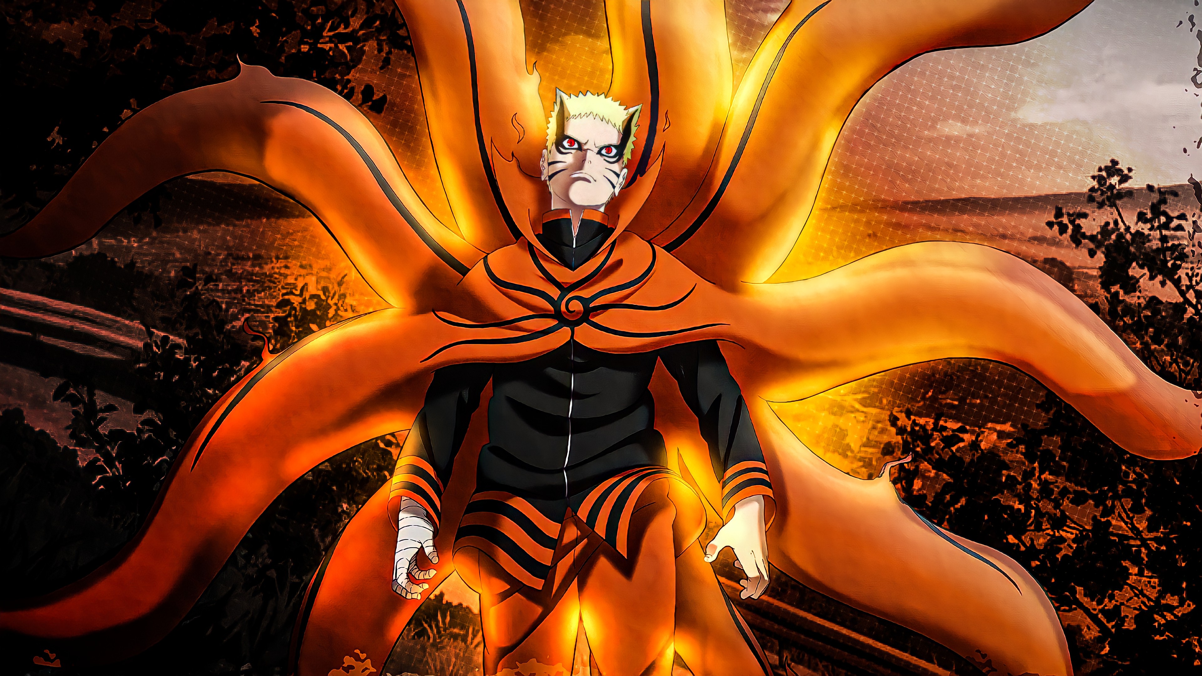 Naruto Baryon Mode Wallpapers