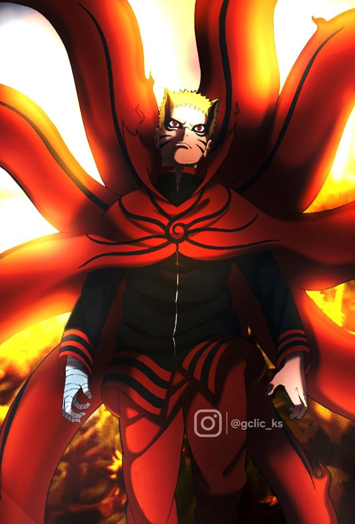 Naruto Baryon Mode Wallpapers