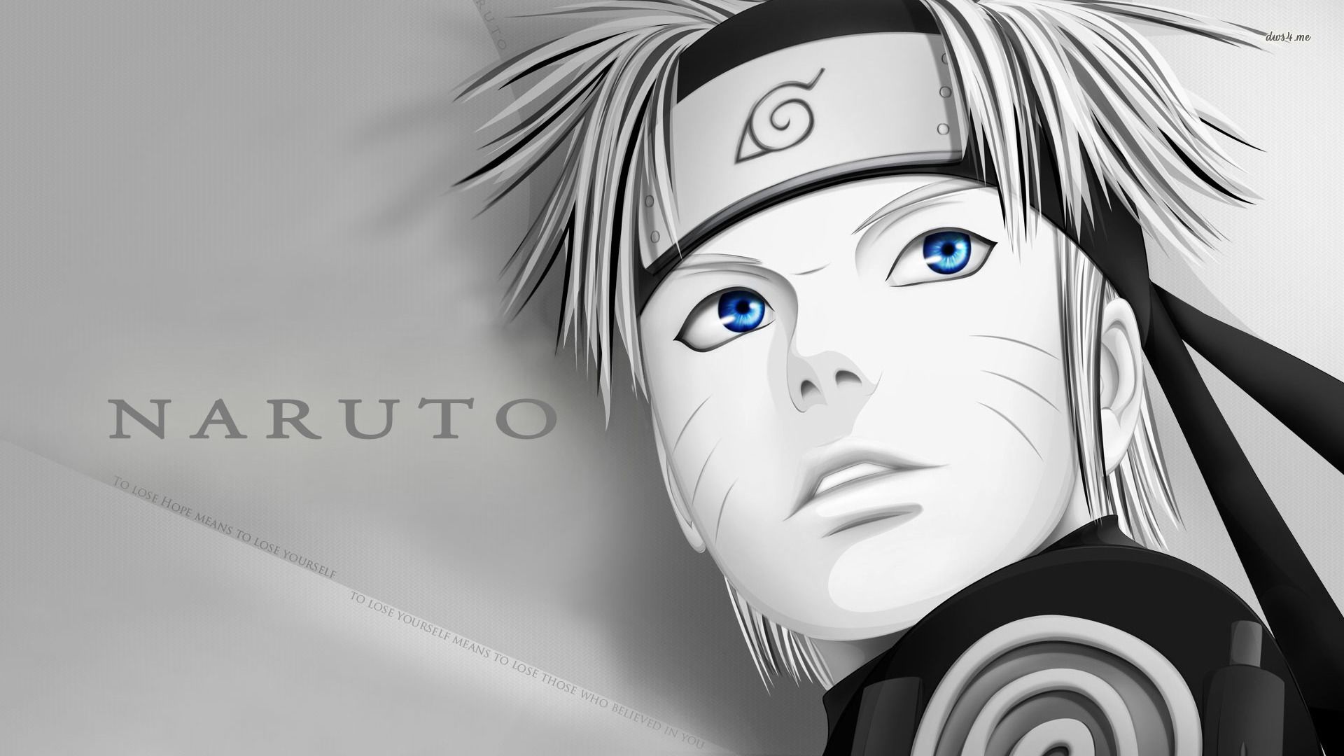 Naruto Black And White Wallpapers