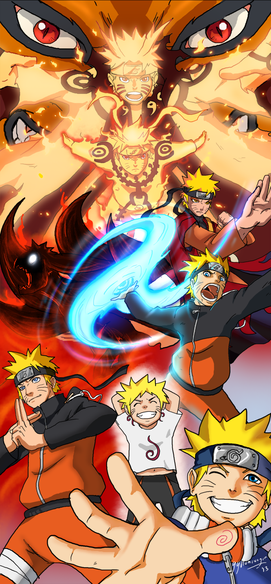 Naruto Evolution Wallpapers