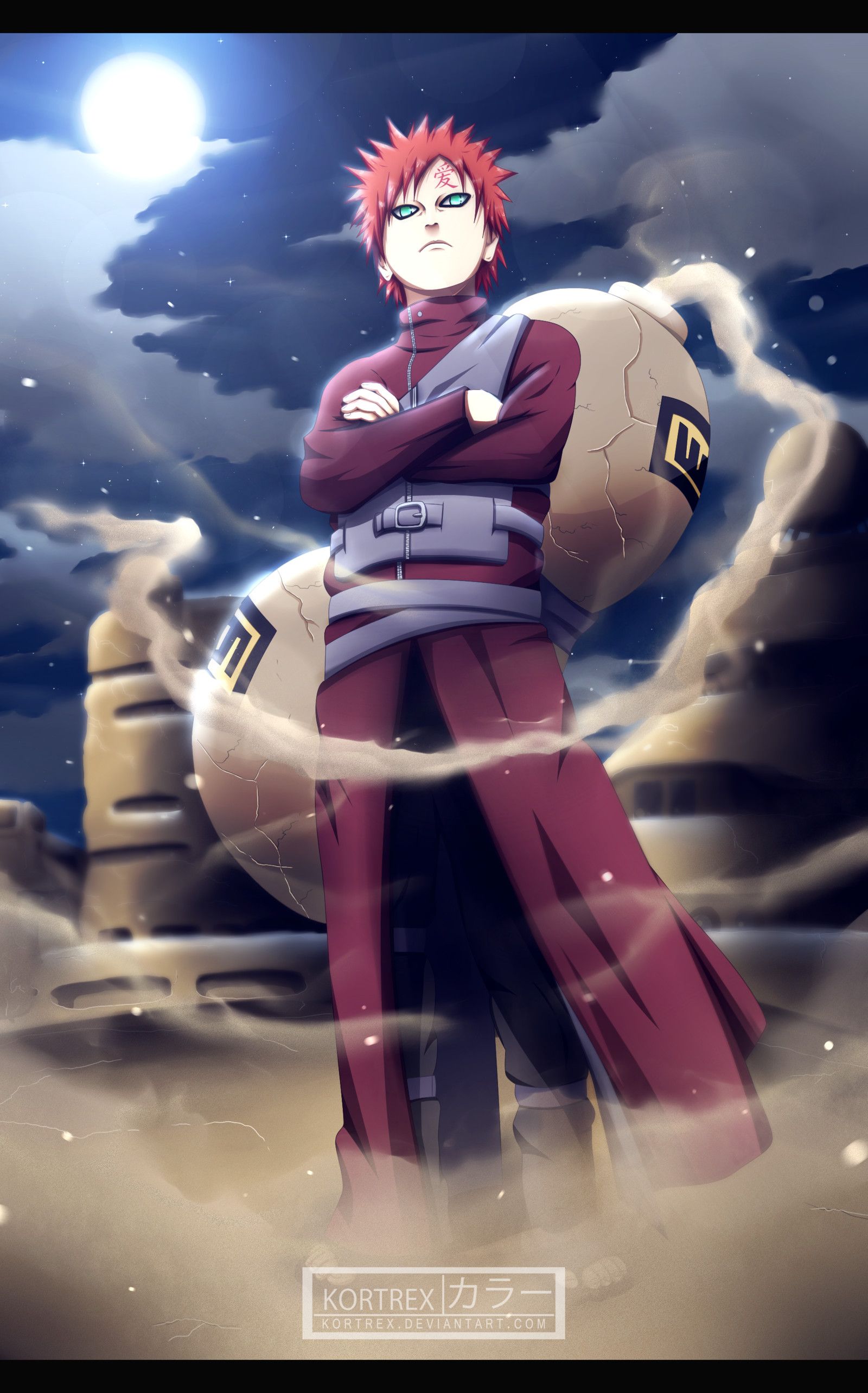 Naruto Gaara Iphone Wallpapers