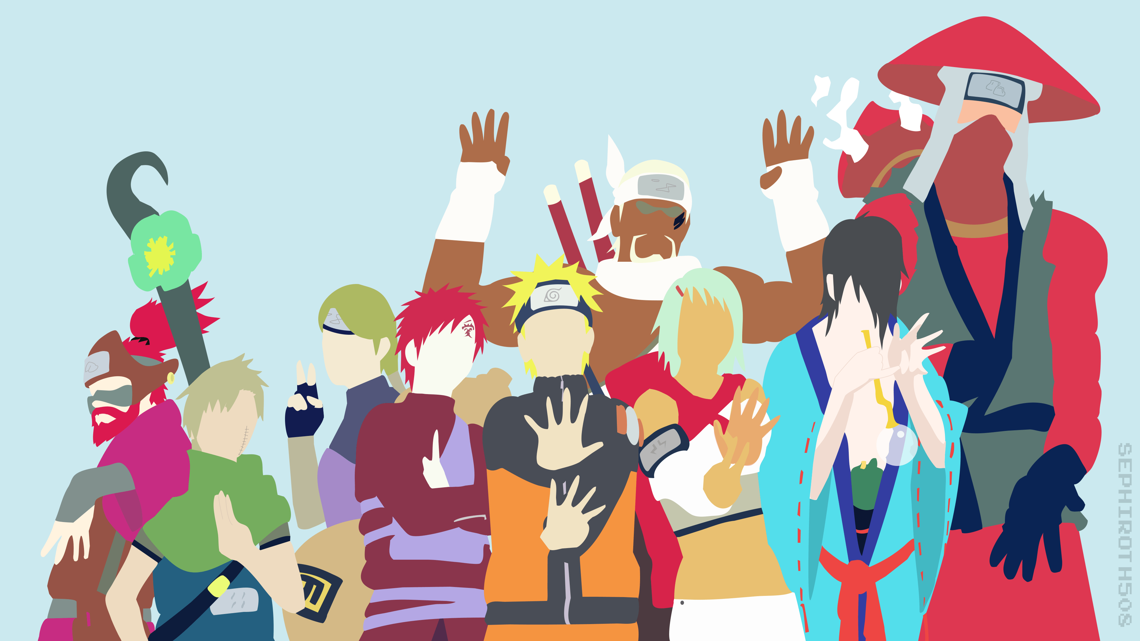 Naruto Minimalist Wallpapers