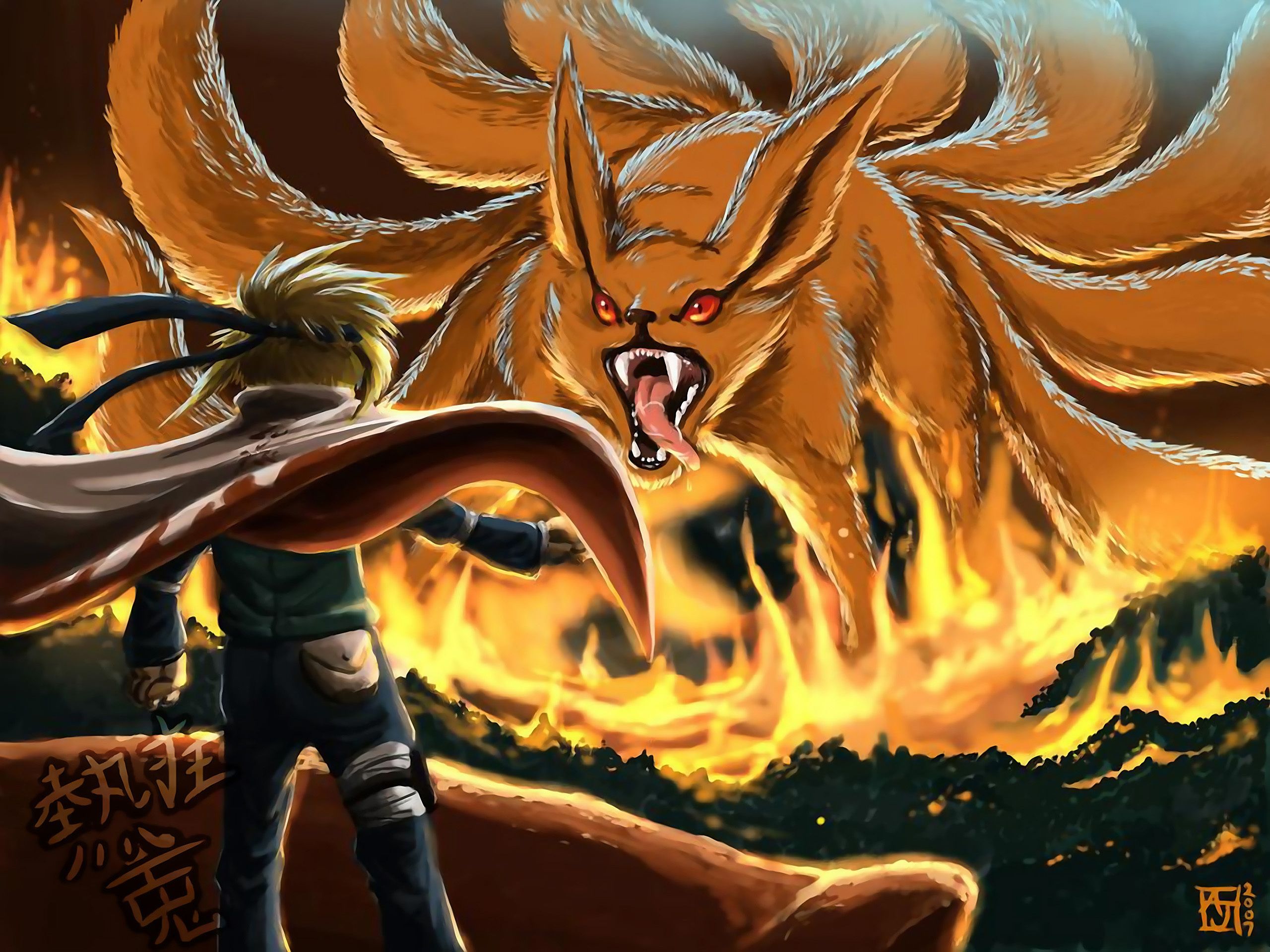 Naruto Nine Tails Wallpapers