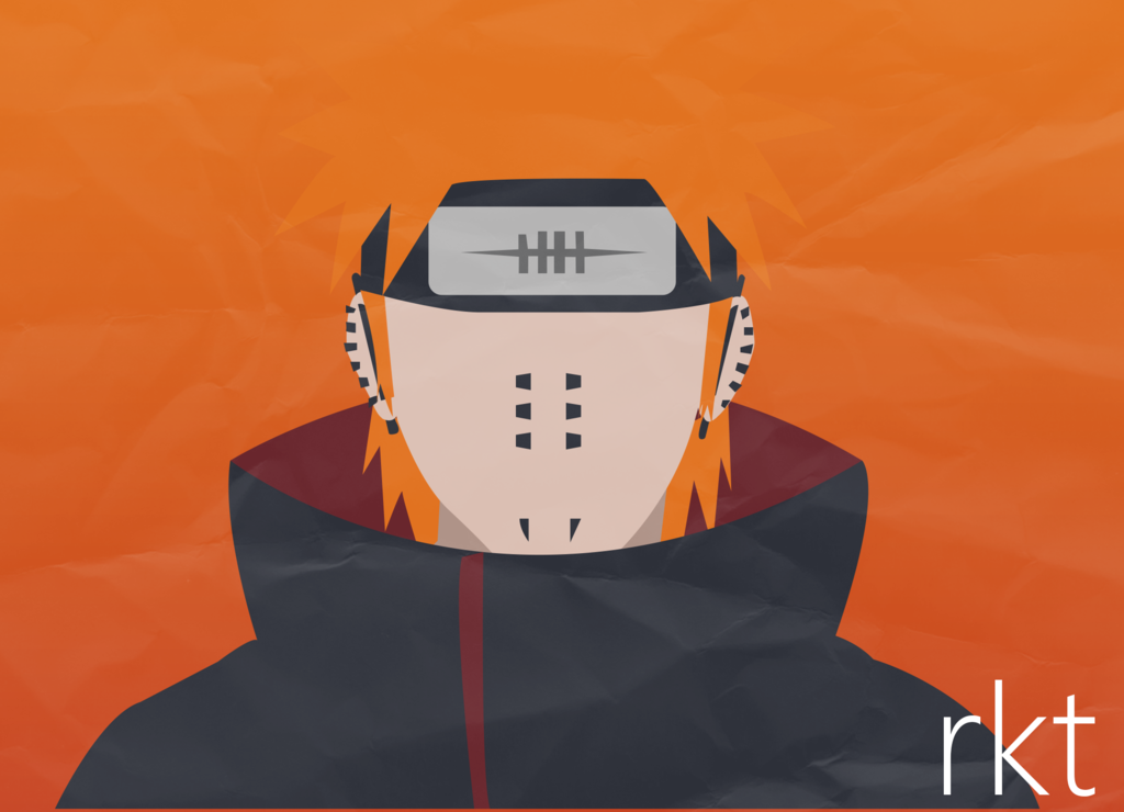 Naruto Pain Minimal Wallpapers