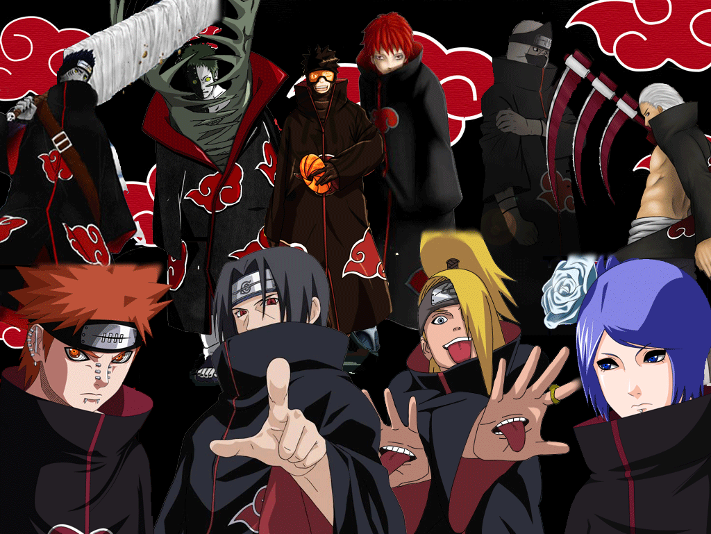 Naruto Shippuden Akatsuki Wallpapers