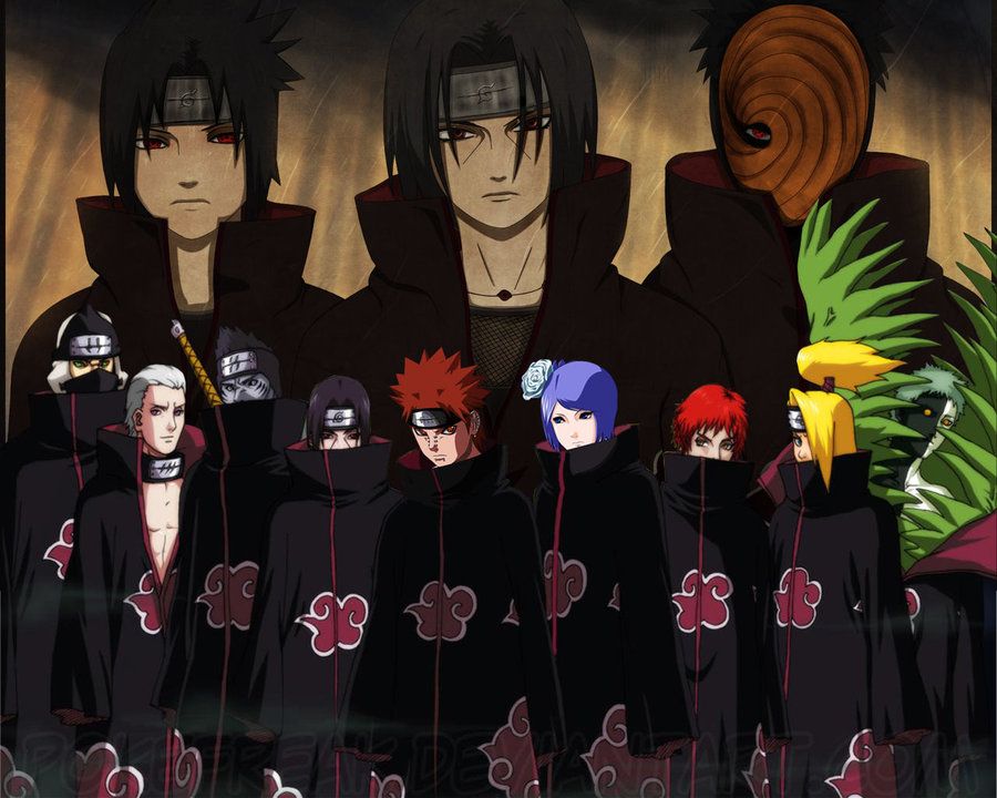 Naruto Shippuden Akatsuki Wallpapers