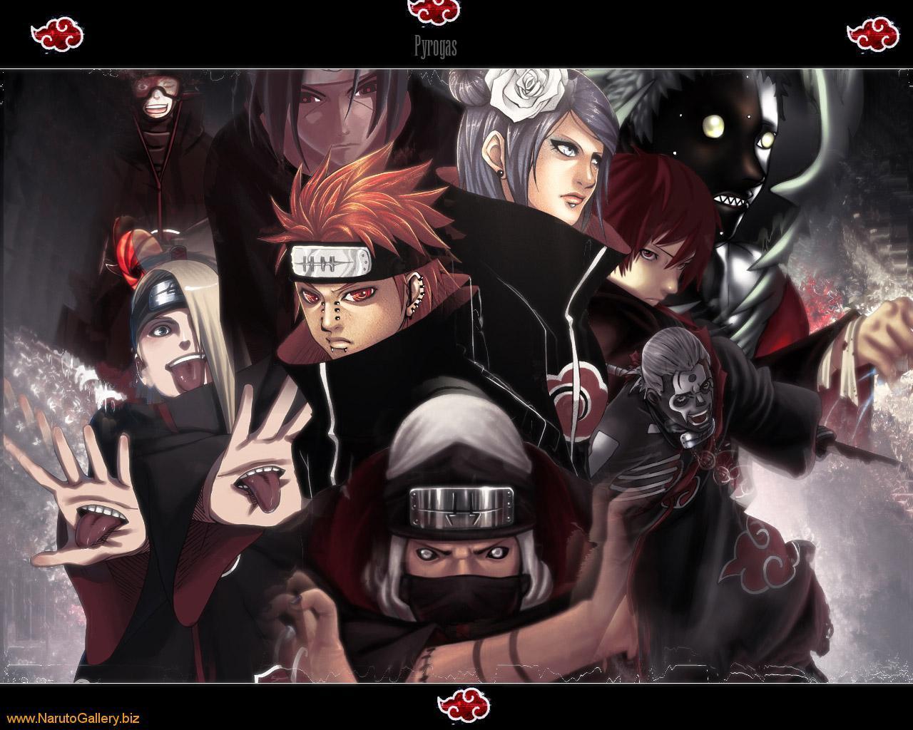 Naruto Shippuden Akatsuki Wallpapers