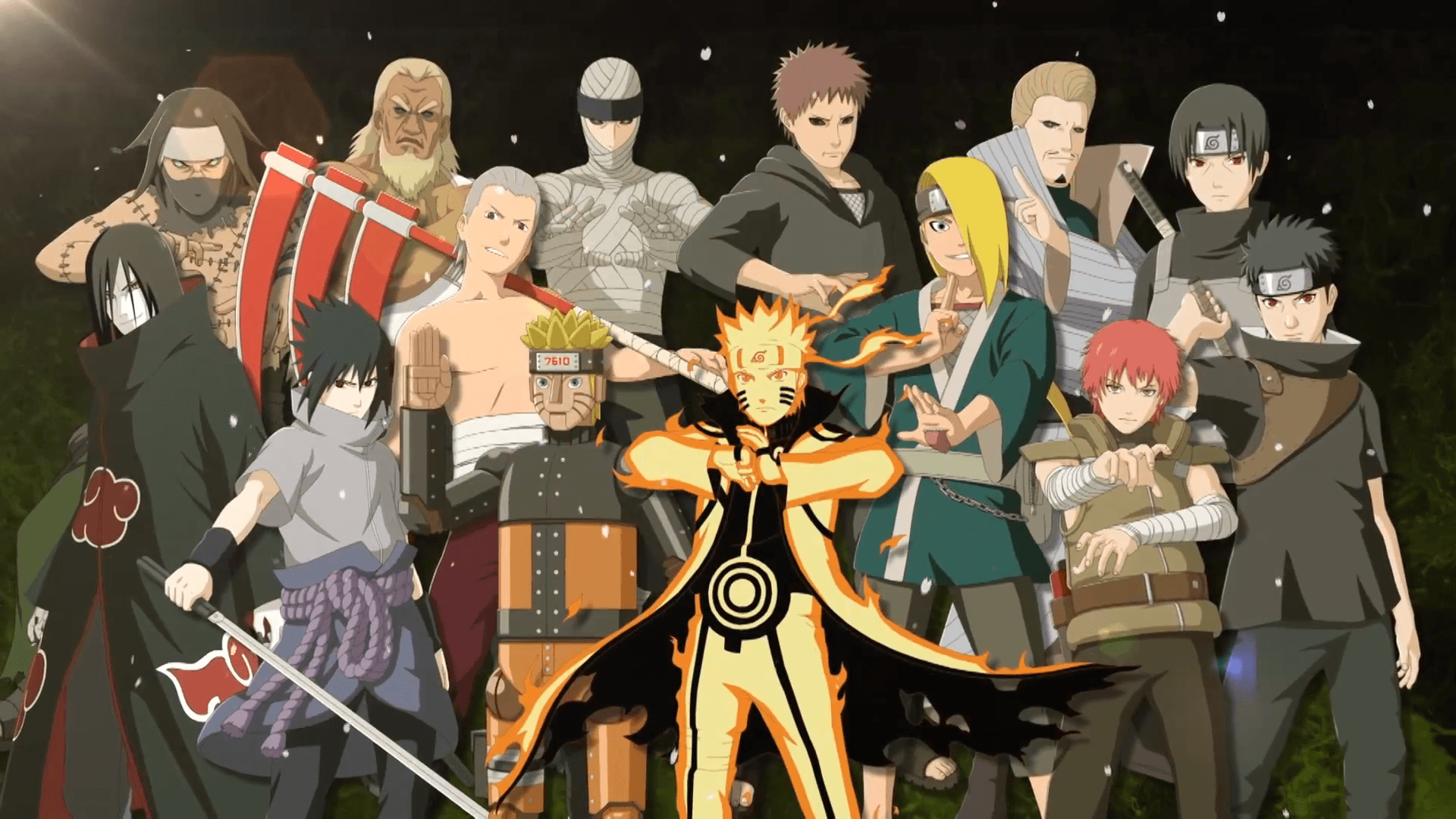 Naruto Shippuden All Characters Wallpapers