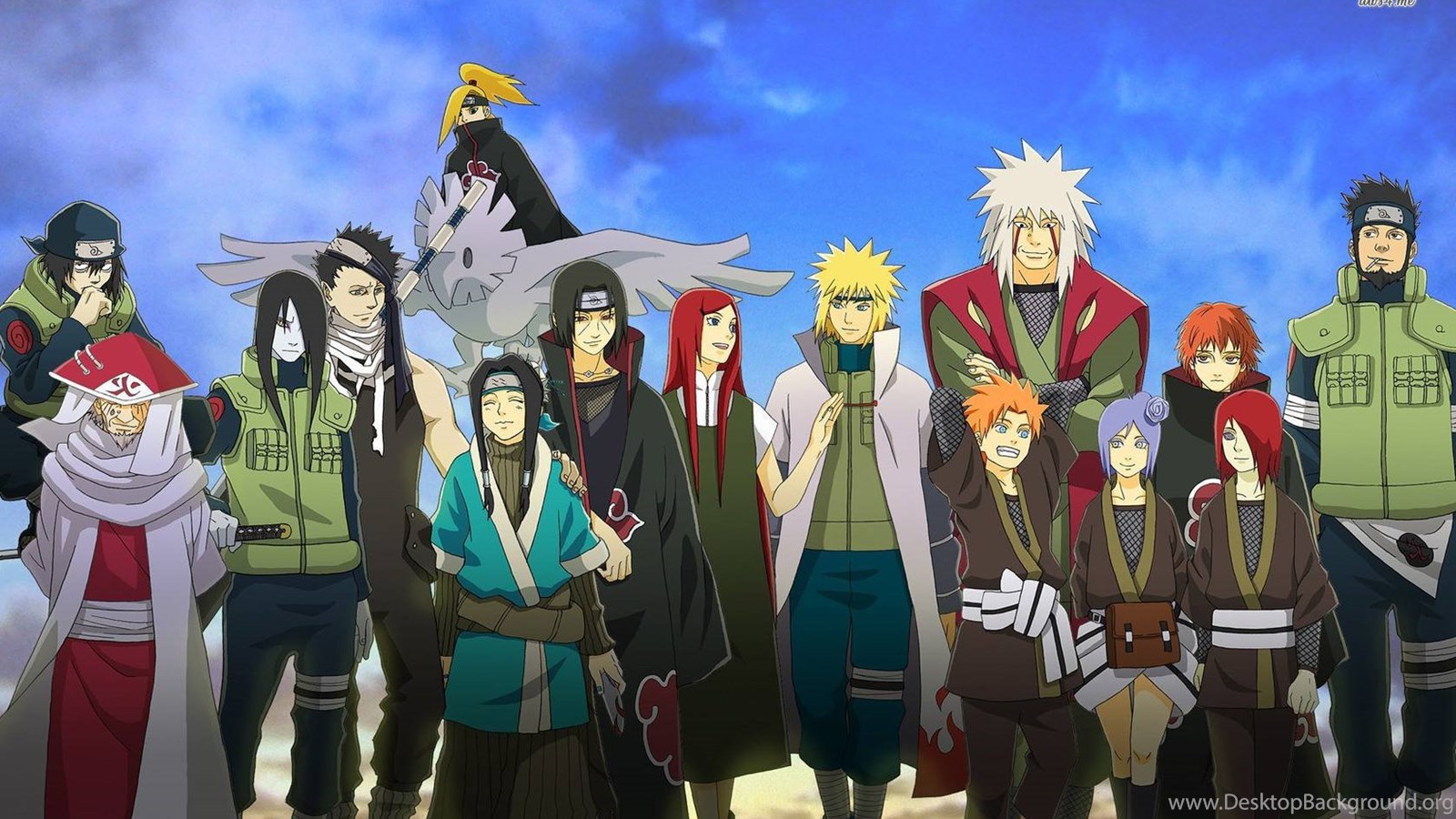 Naruto Shippuden Characters Wallpapers