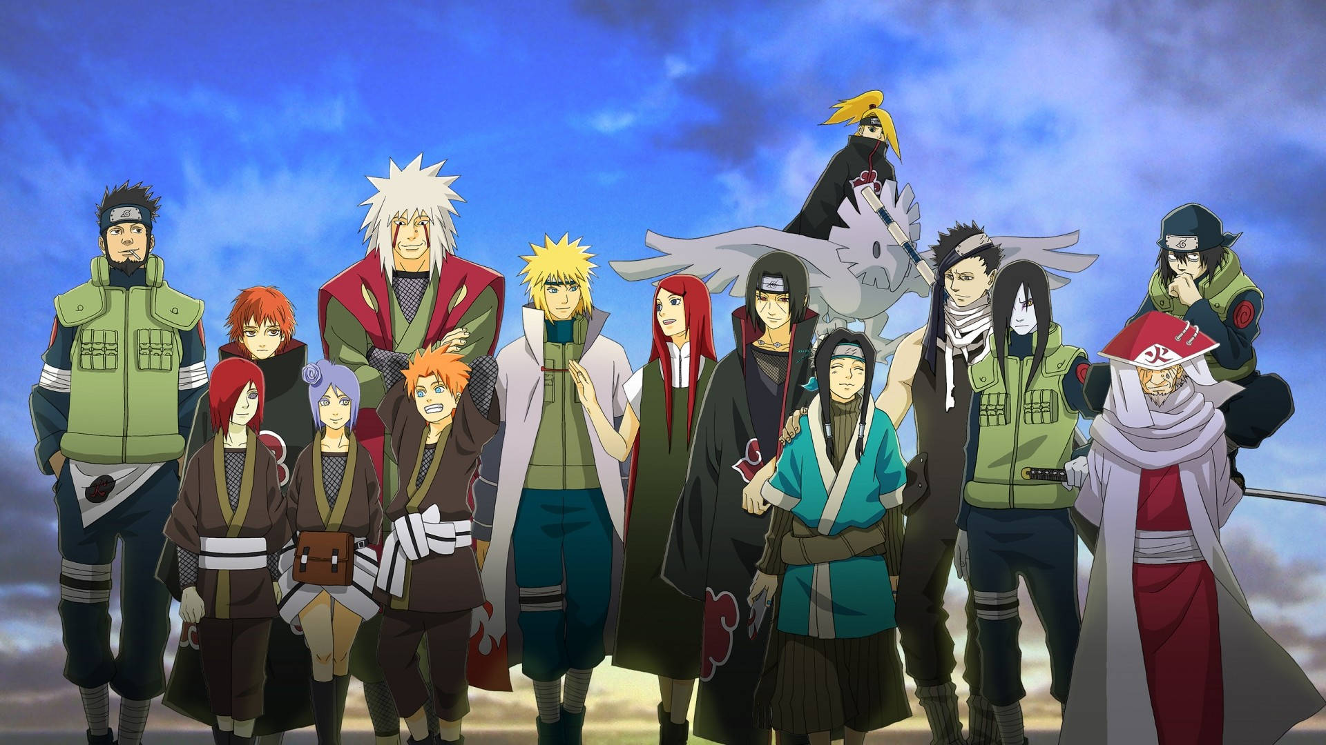 Naruto Shippuden Characters Wallpapers