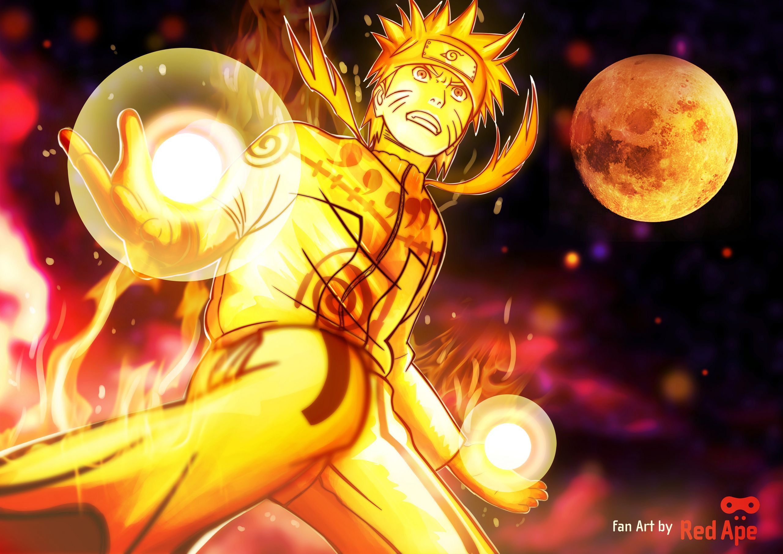 Naruto Tail Beast Mode Wallpapers