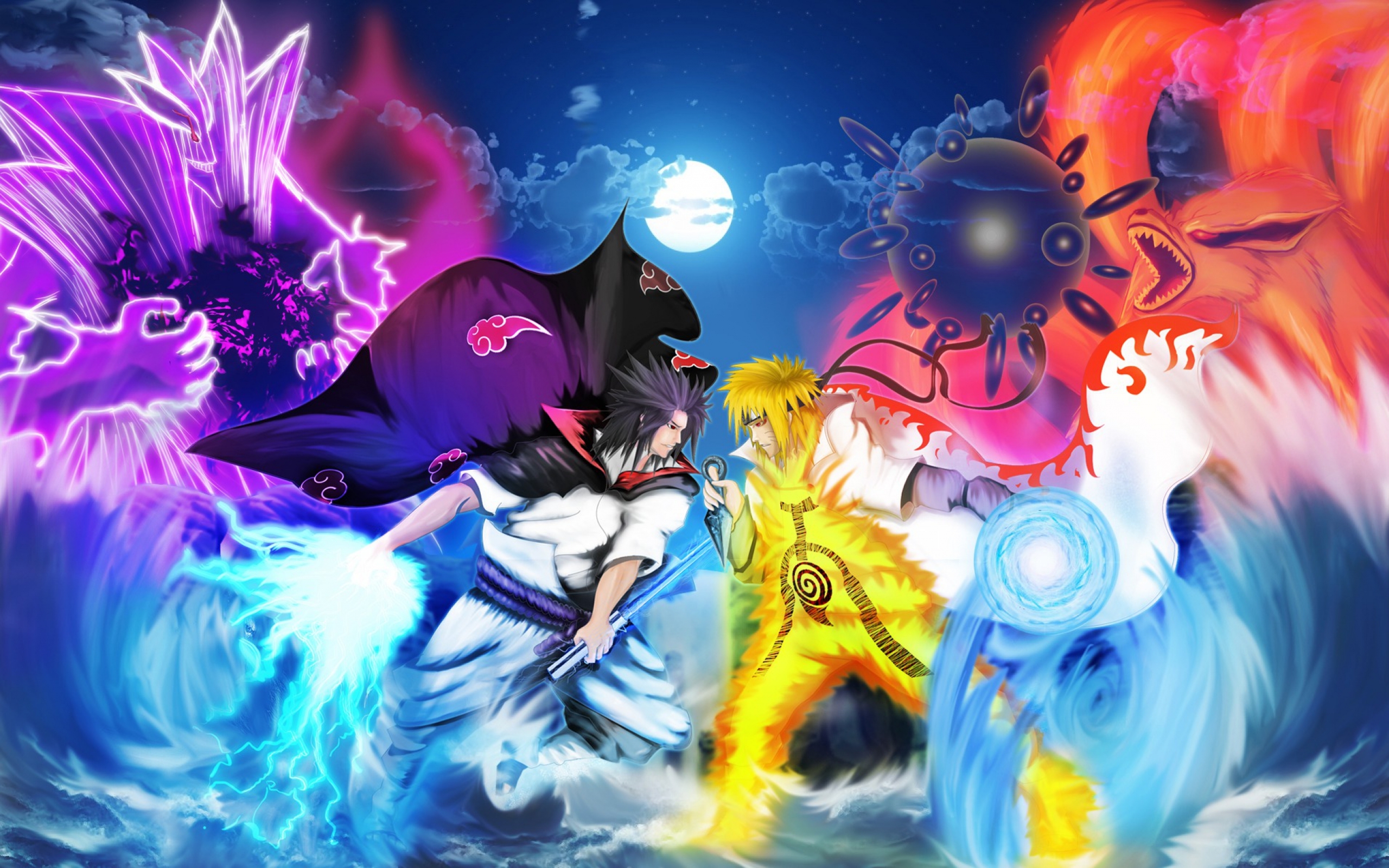 Naruto Vs Sasuke Wallpapers