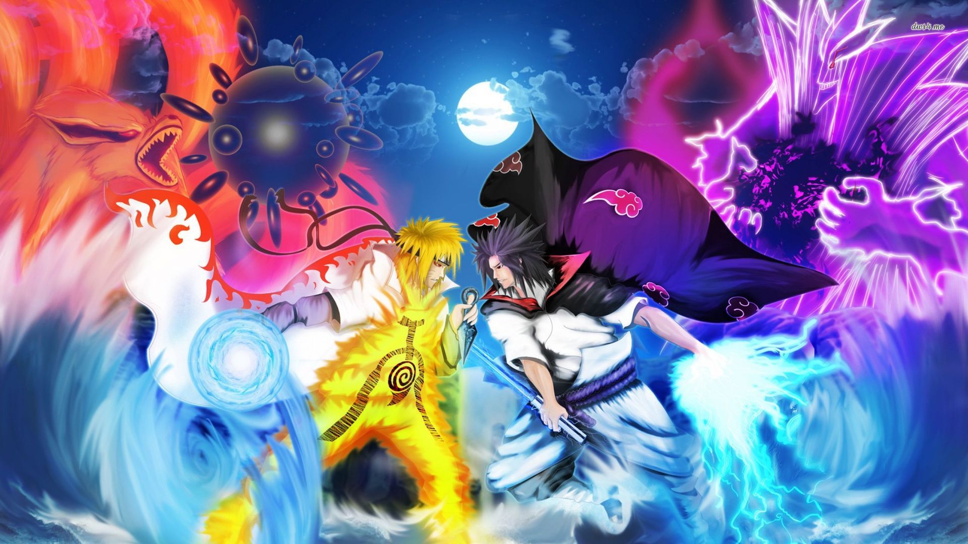 Naruto Vs Sasuke Wallpapers