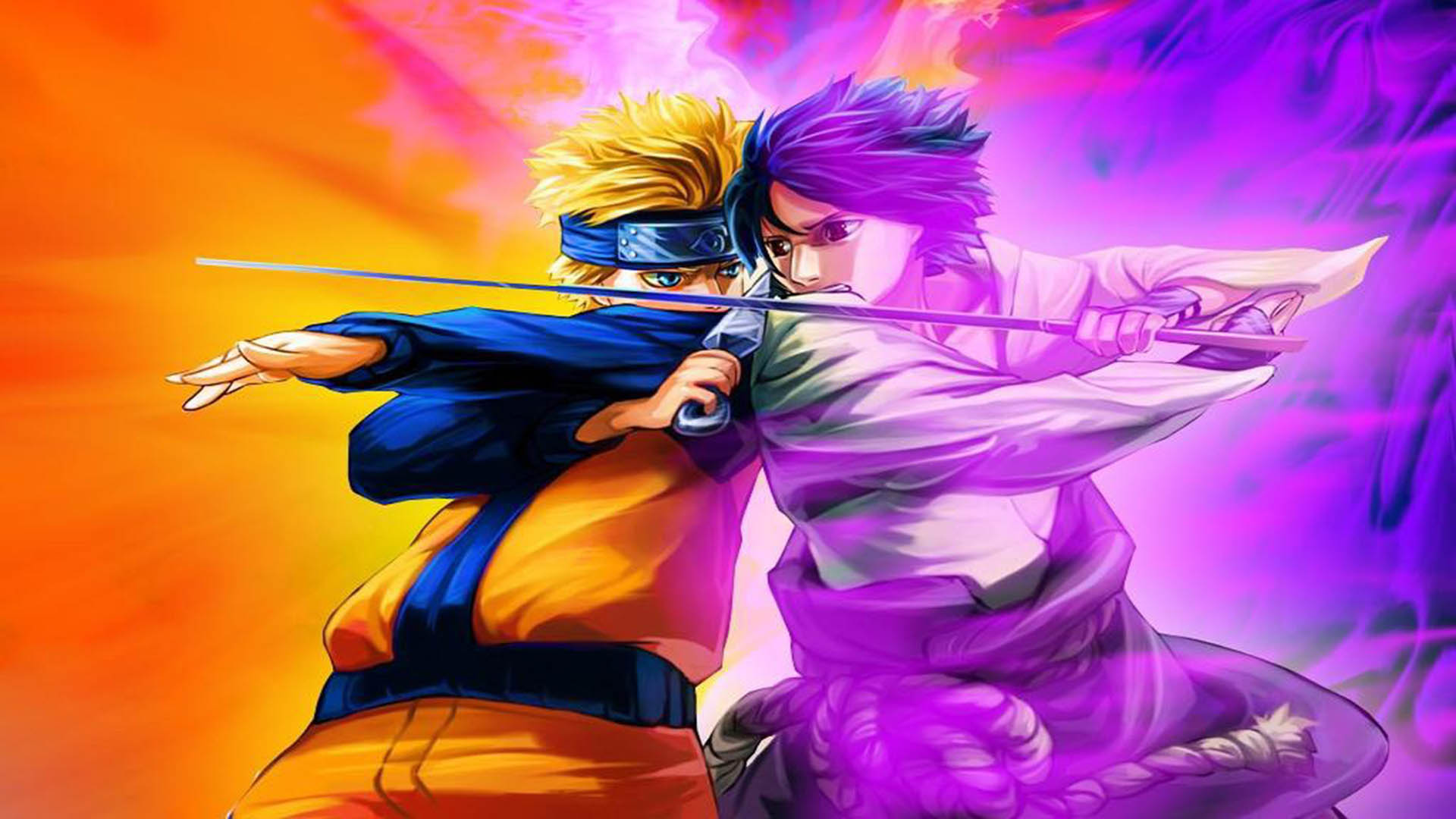 Naruto Vs Sasuke Wallpapers