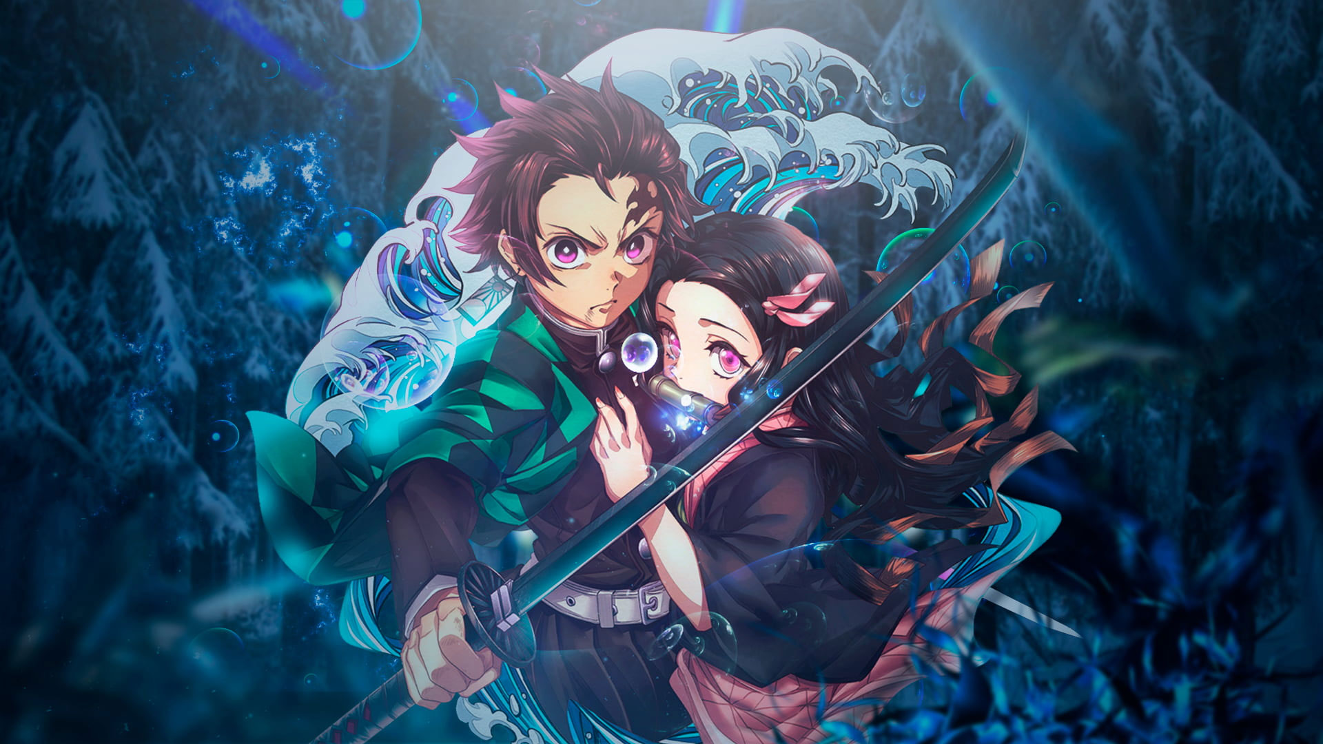 Nezuko And Tanjirou Wallpapers