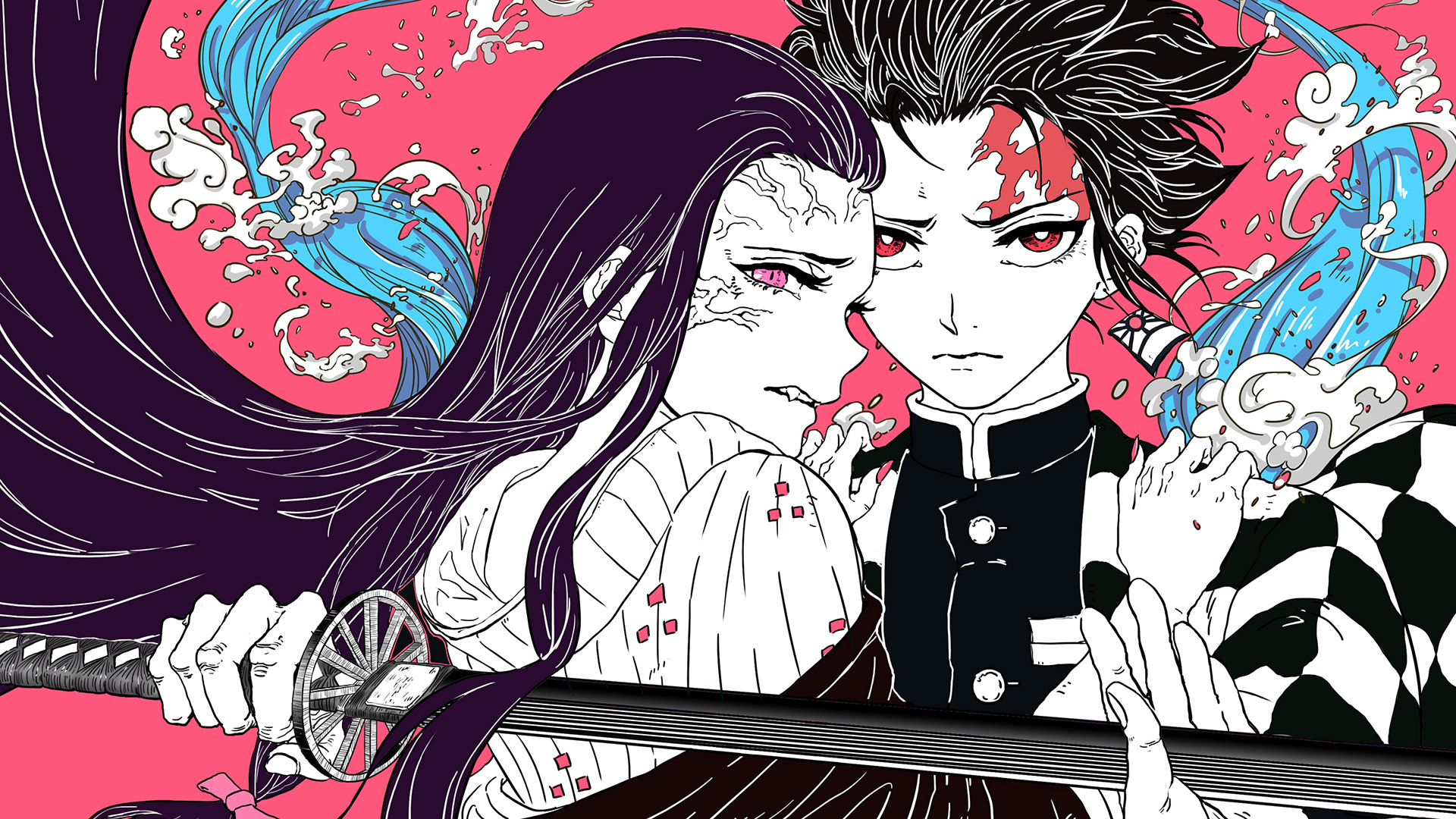 Nezuko Kamado And Tanjirou Kamado Wallpapers