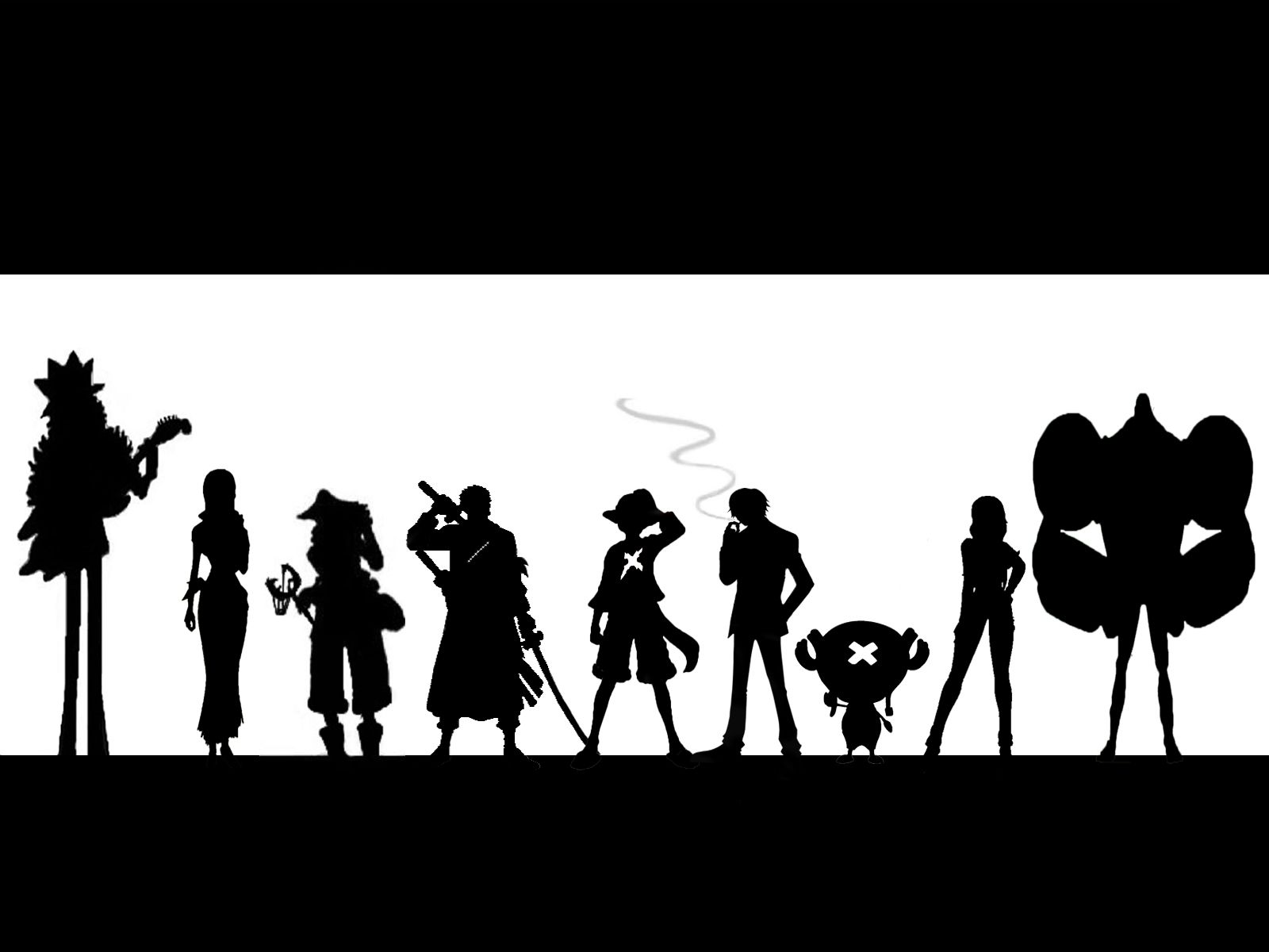 One Piece Black And White Wallpapers