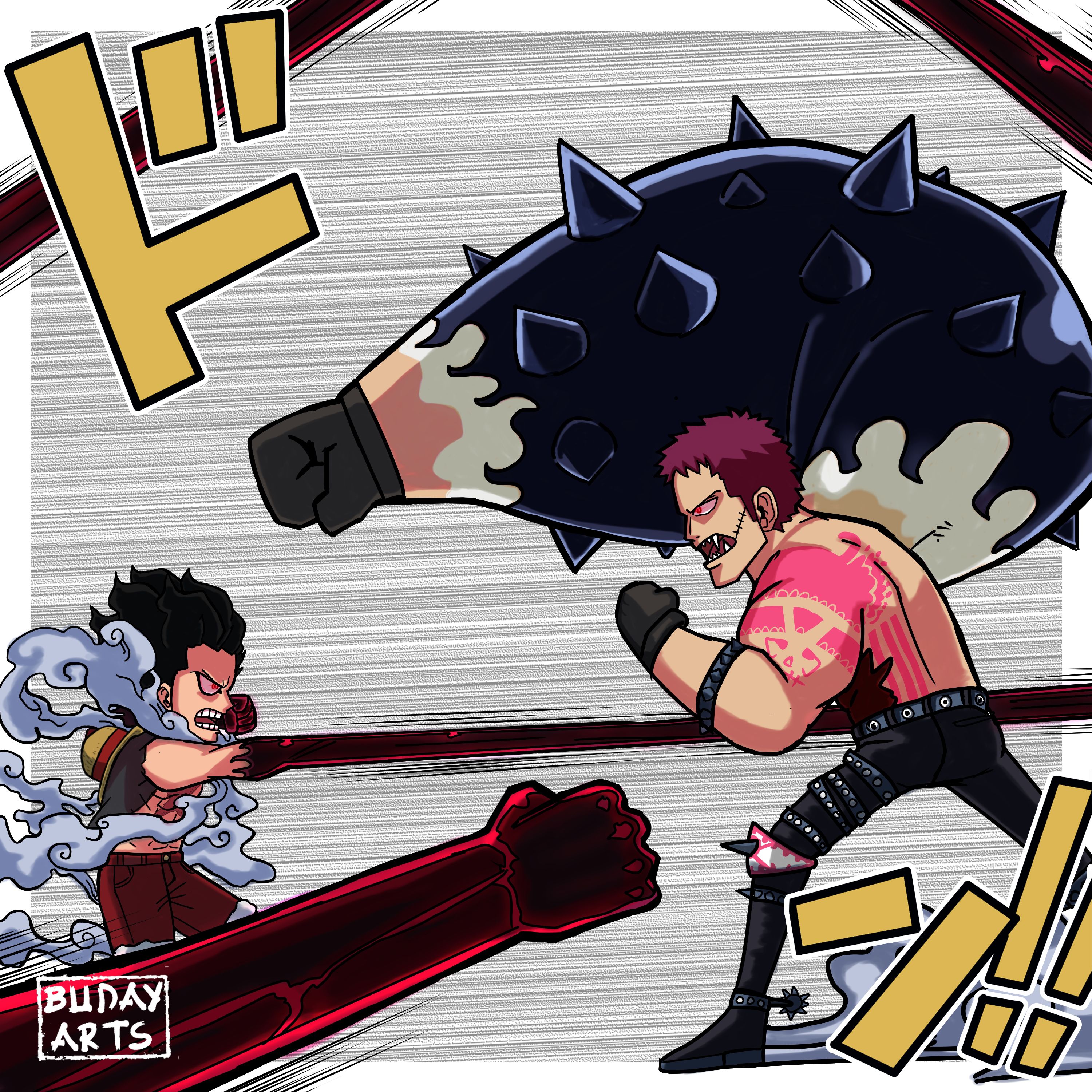 One Piece Luffy Vs Katakuri Wallpapers