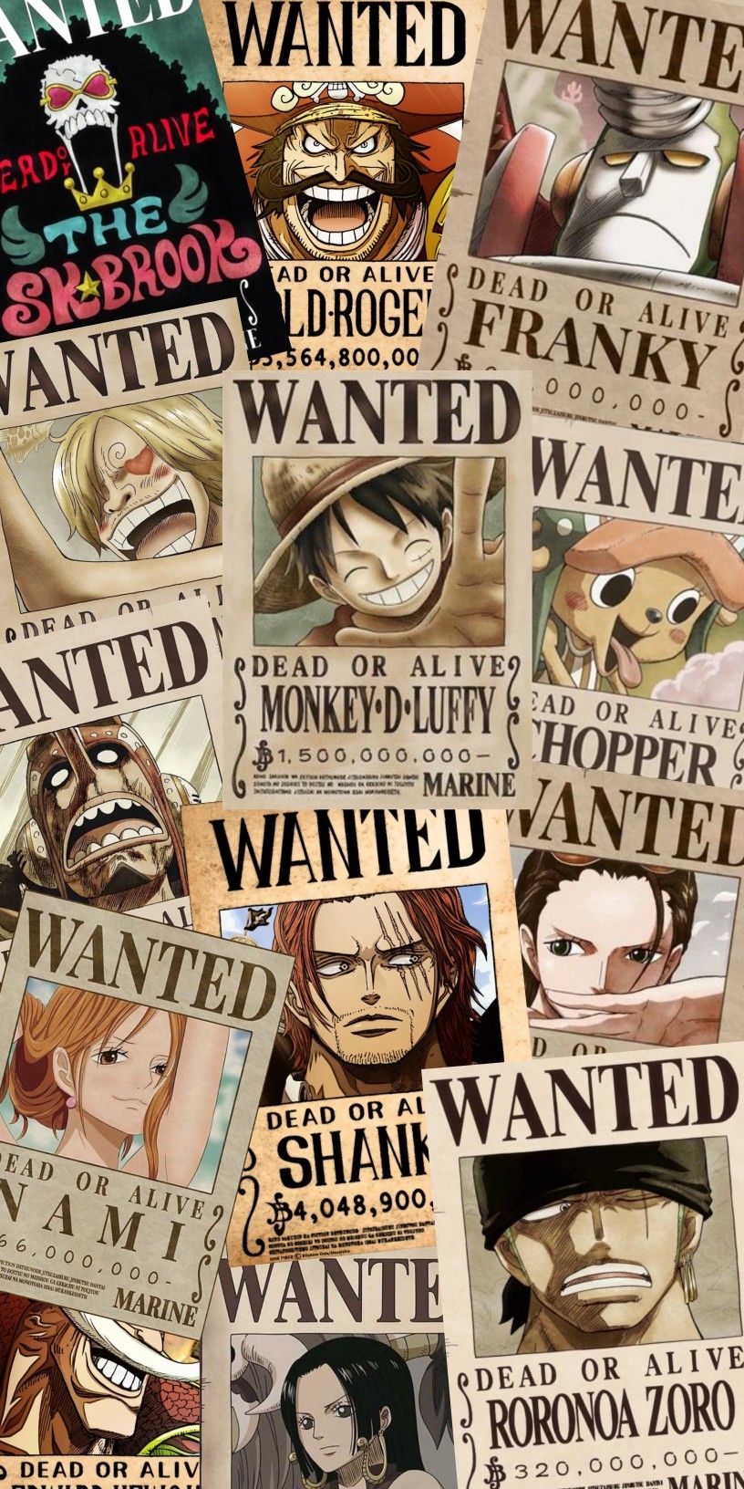 One Piece Wanted Wallpapers