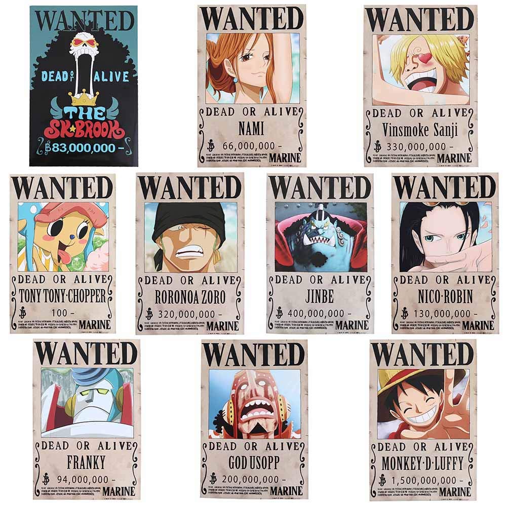 One Piece Wanted Poster Wallpapers