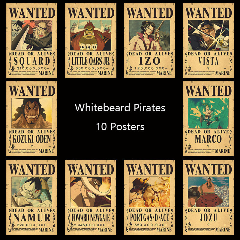 One Piece Wanted Poster Wallpapers