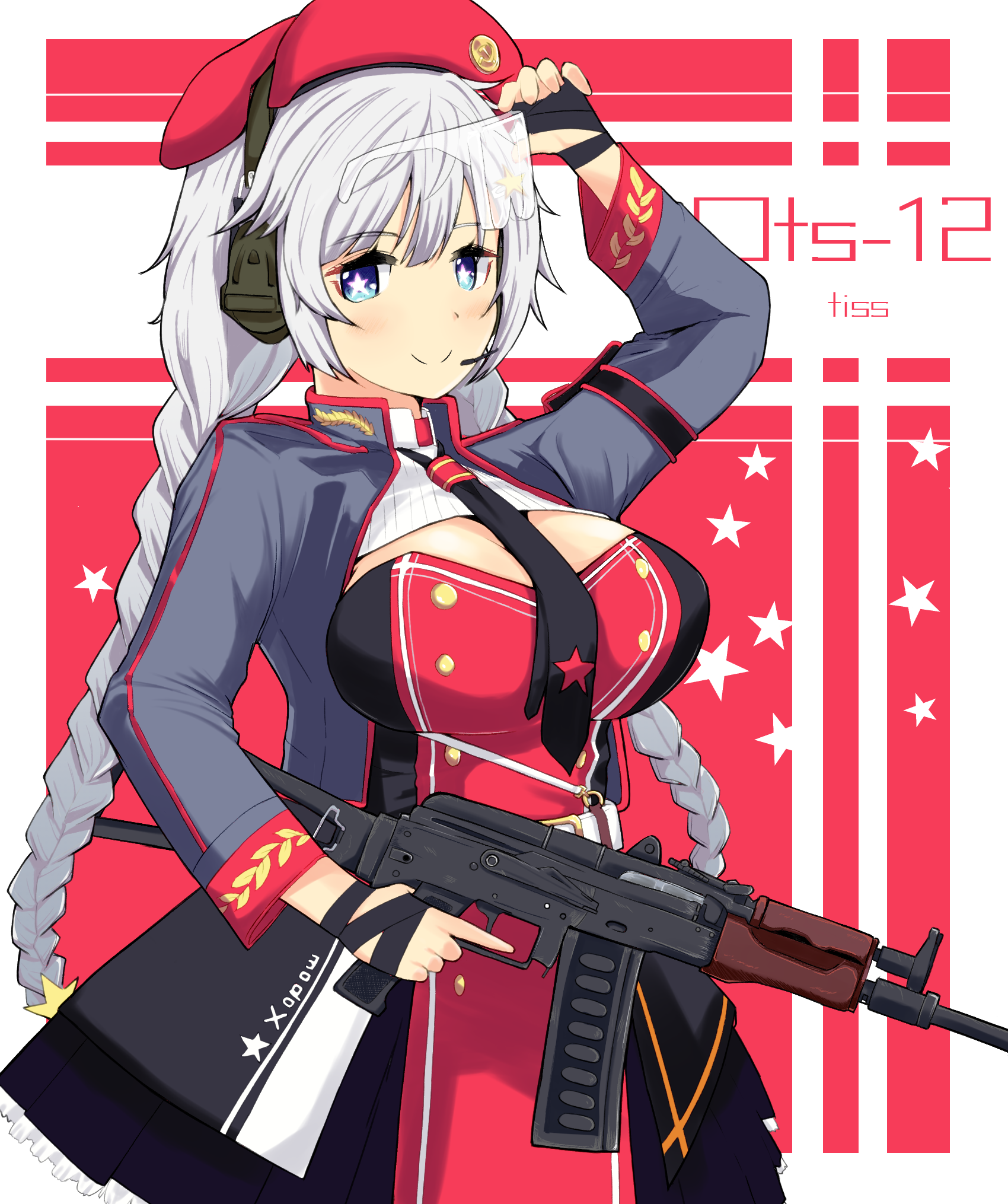 Ots-12 Girls Frontline Art Wallpapers