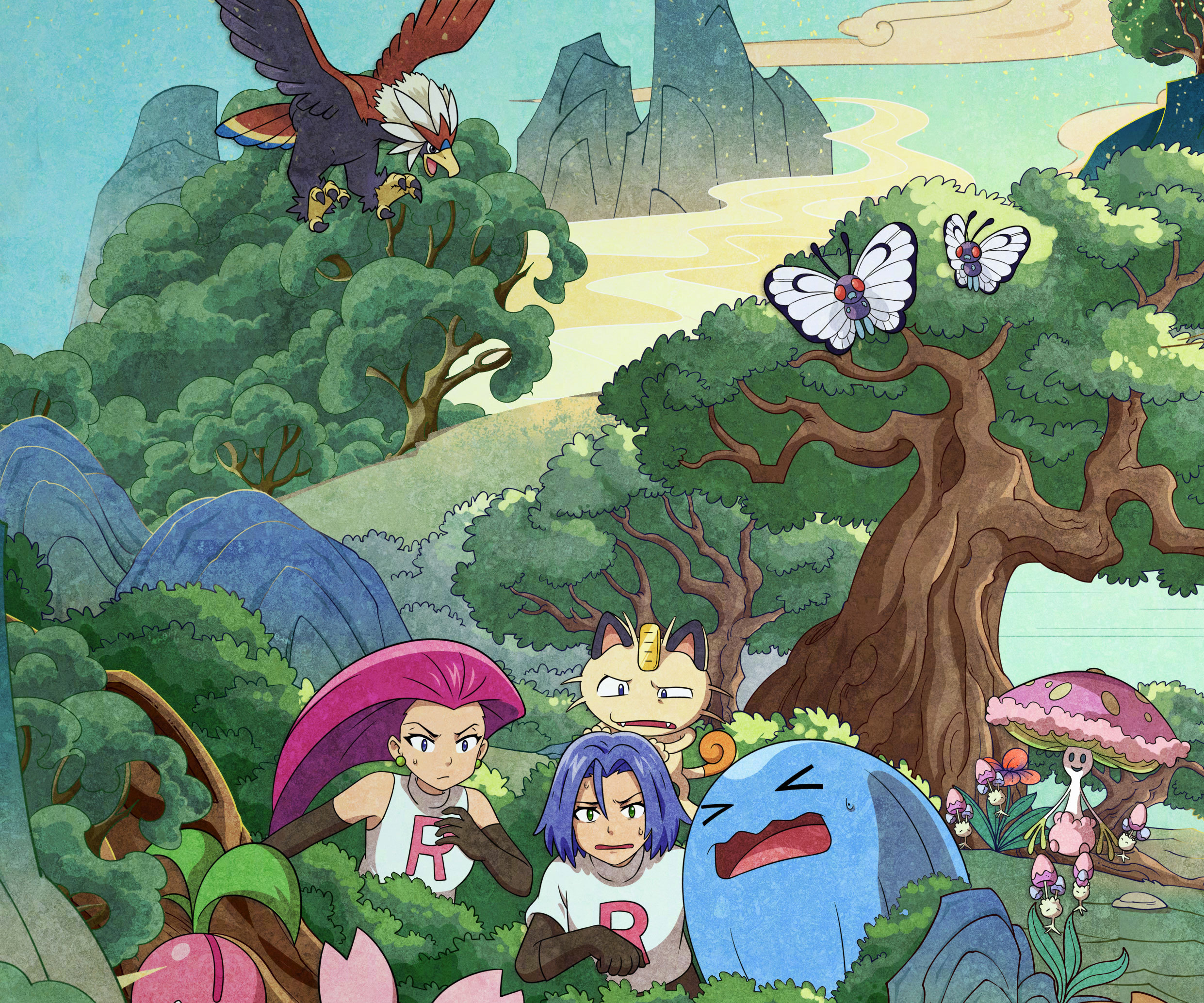 Pokemon The Movie: Secrets Of The Jungle Wallpapers