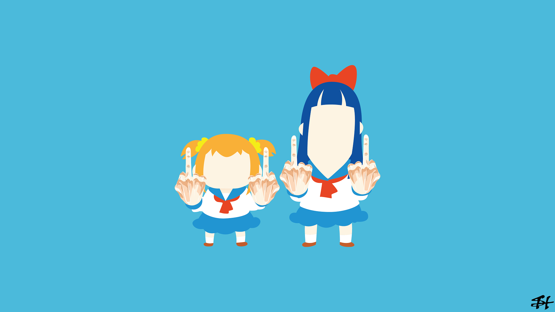 Pop Team Epic Wallpapers