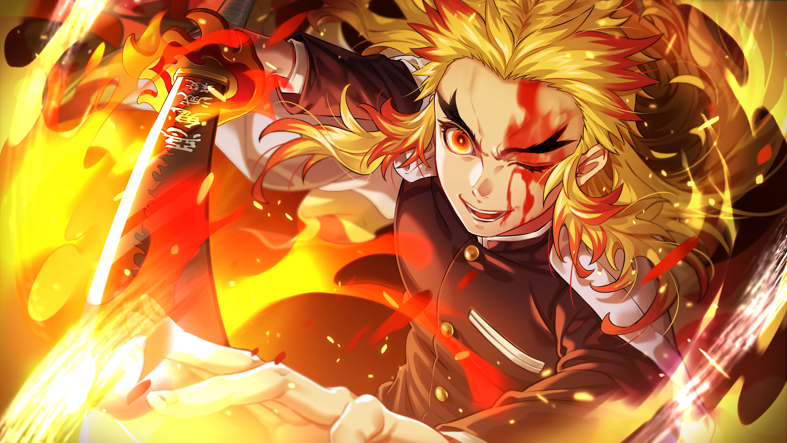 Rengoku Kyoujurou Anime Wallpapers